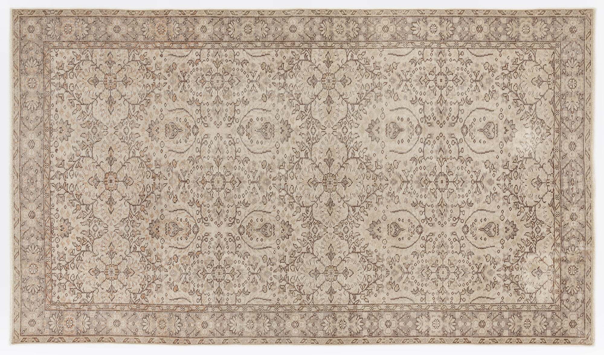 Apex Vintage Halı Bej 7185 170x292cm