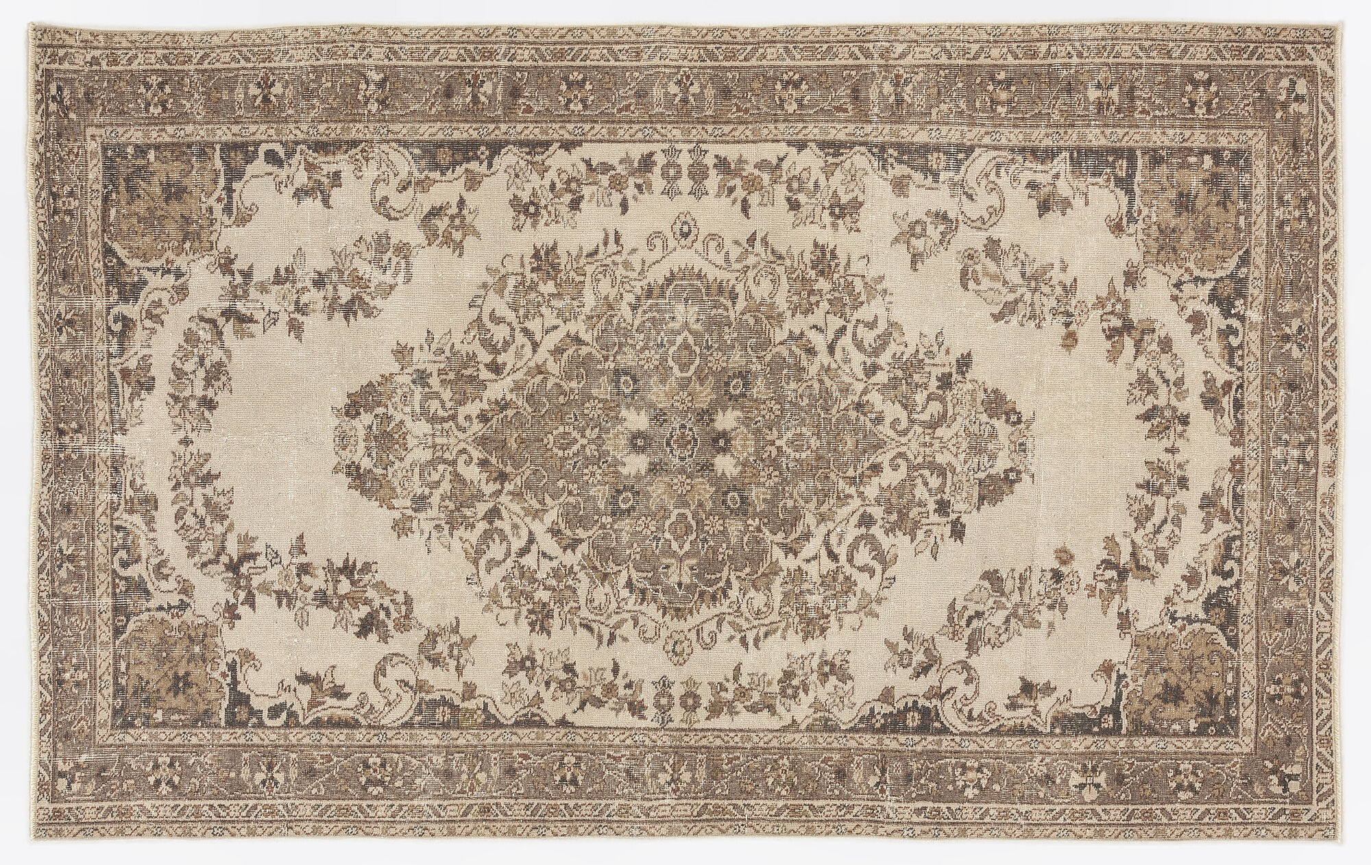 Apex Vintage Halı Bej 7188 165x266cm