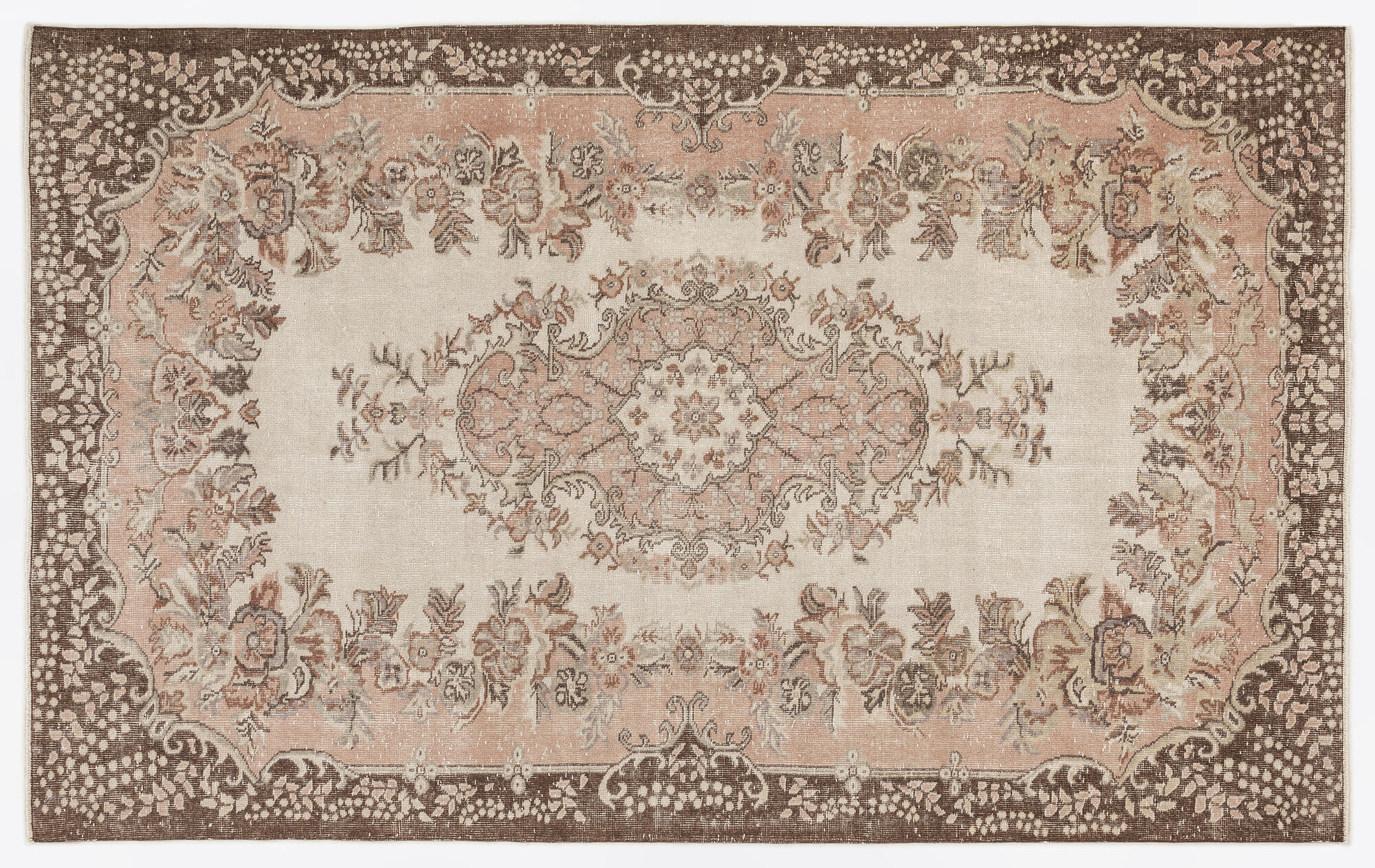 Apex Vintage Halı Bej 7193 187x296cm