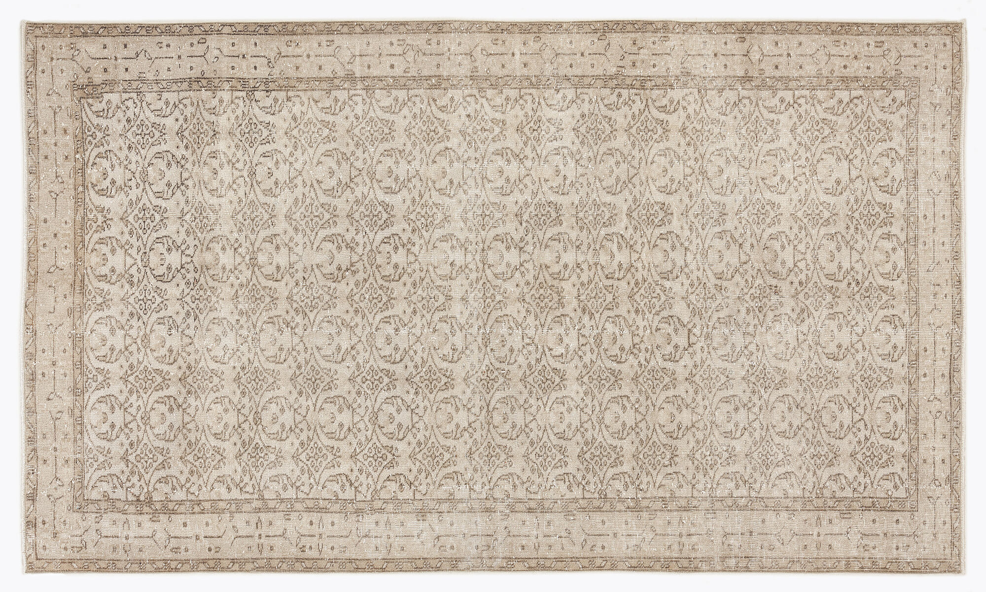 Apex Vintage Halı Bej 7268 165x280cm