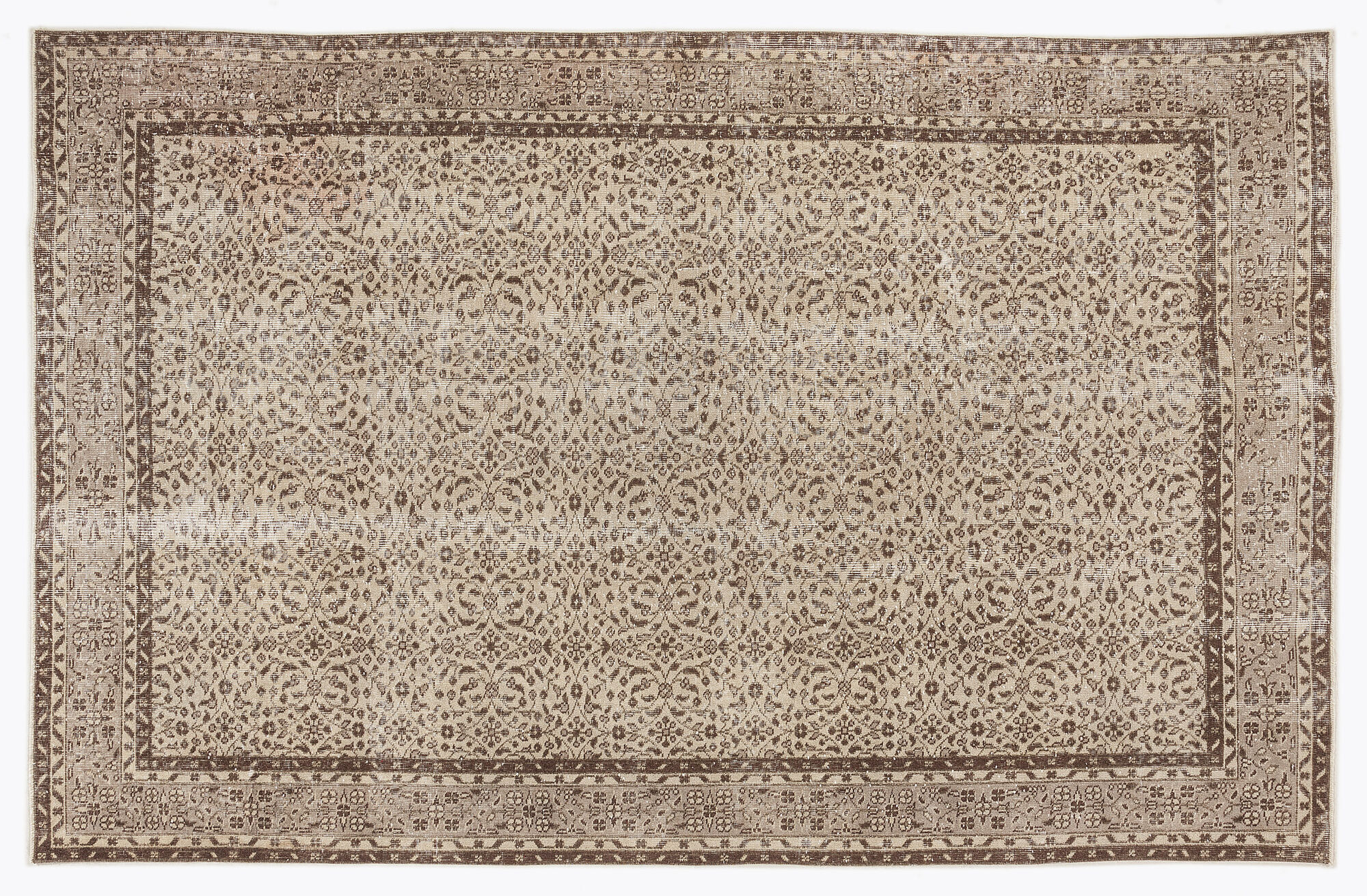 Apex Vintage Halı Bej 7293 192x290cm
