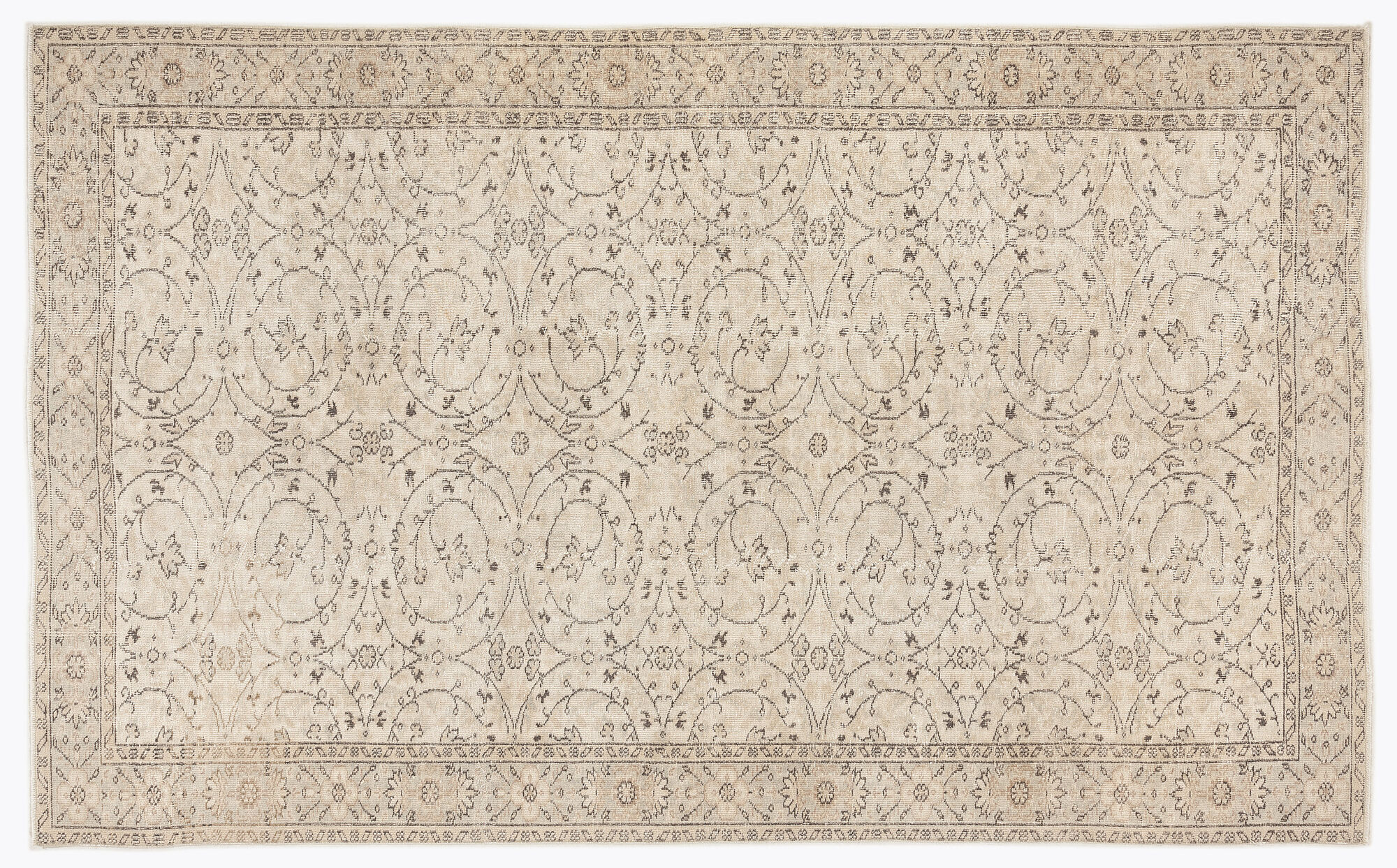Apex Vintage Halı Bej 7363 171x278cm