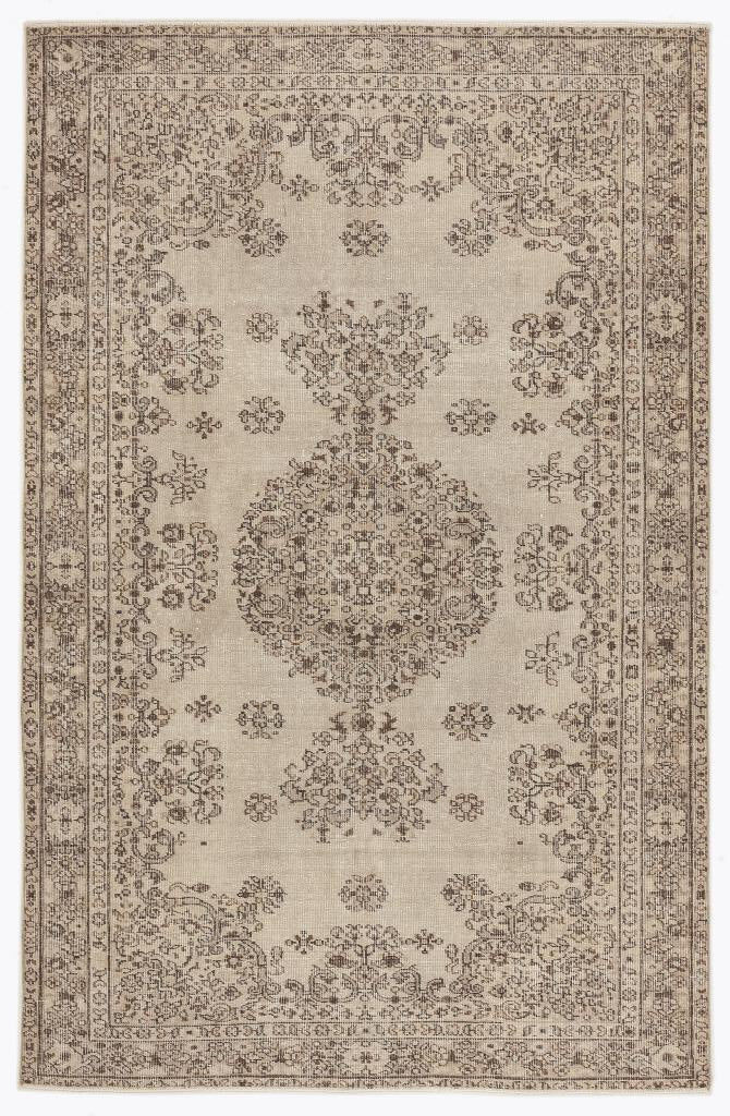 Apex Vintage Halı Bej 7367 175 cm X 263 cm