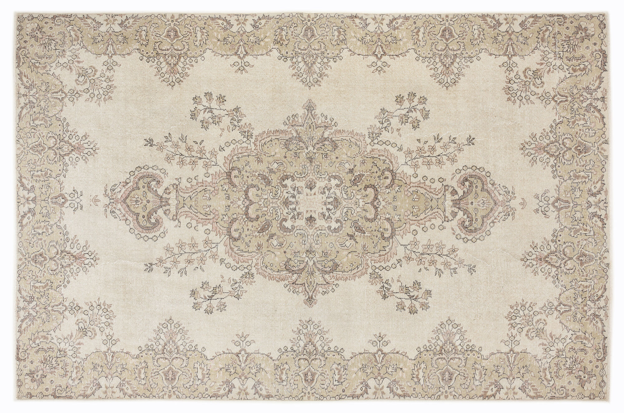 Apex Vintage Halı Bej 7424 205x312cm
