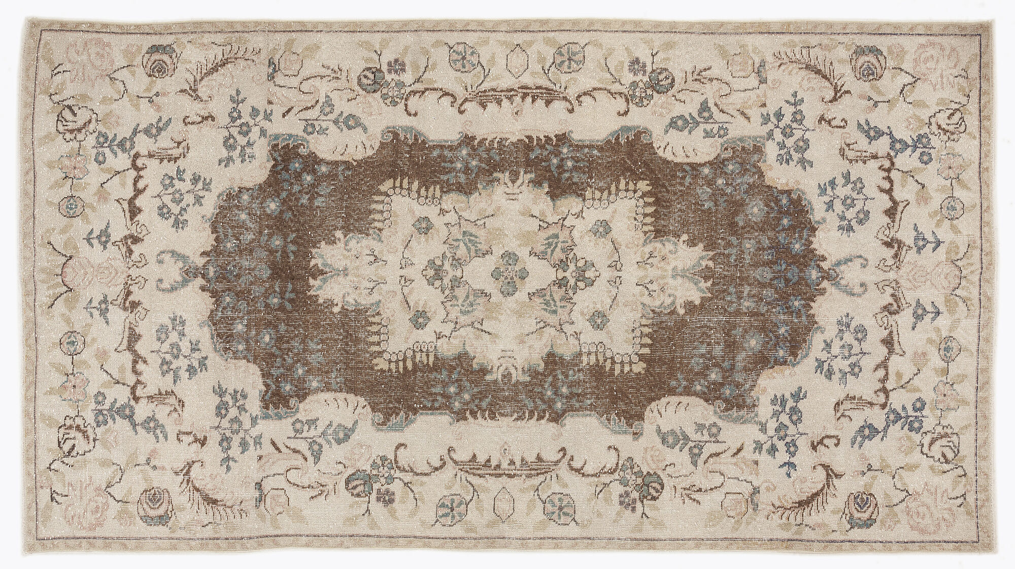 Apex Vintage Halı Bej 7431 175x308cm