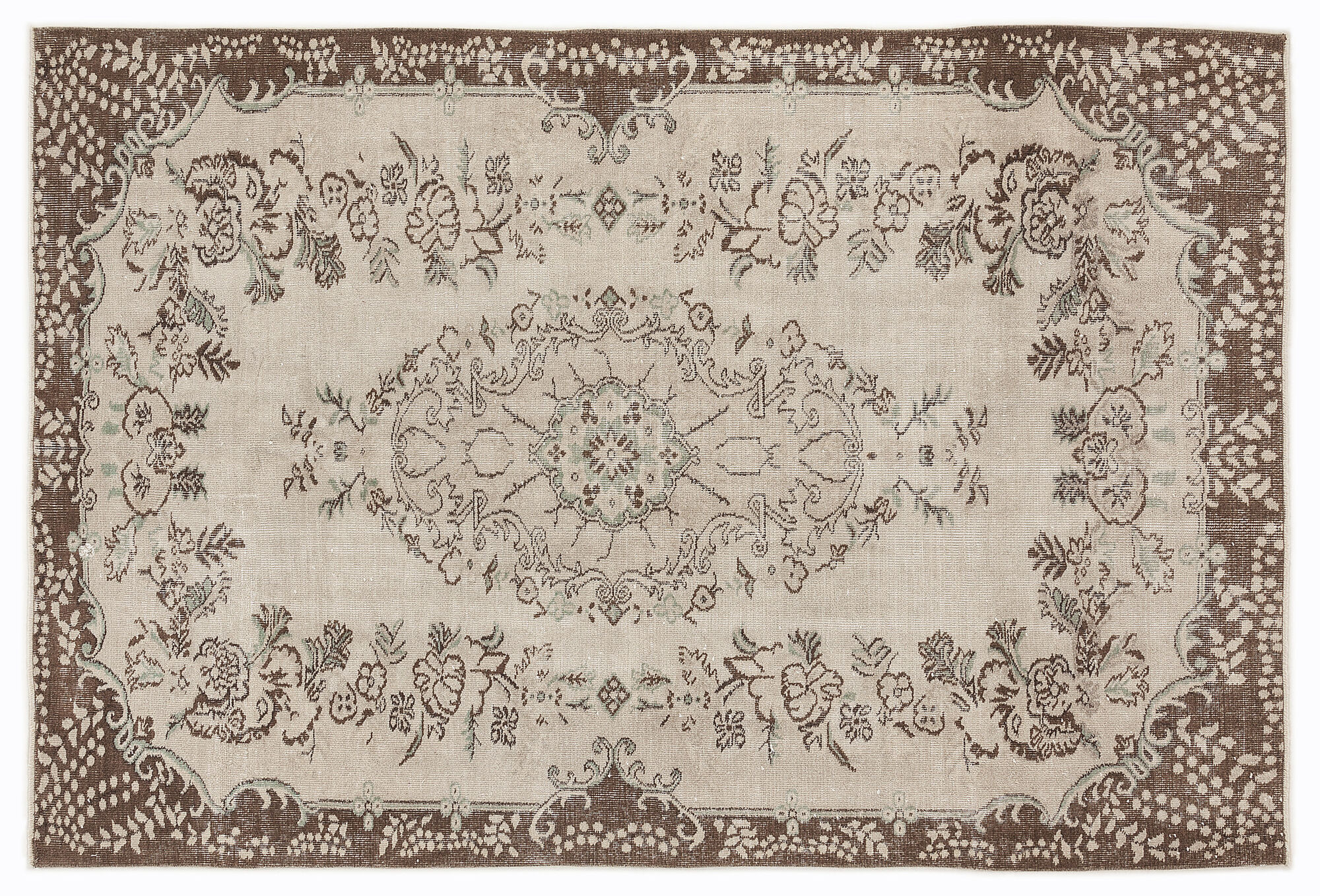 Apex Vintage Halı Bej 7436 178x262cm