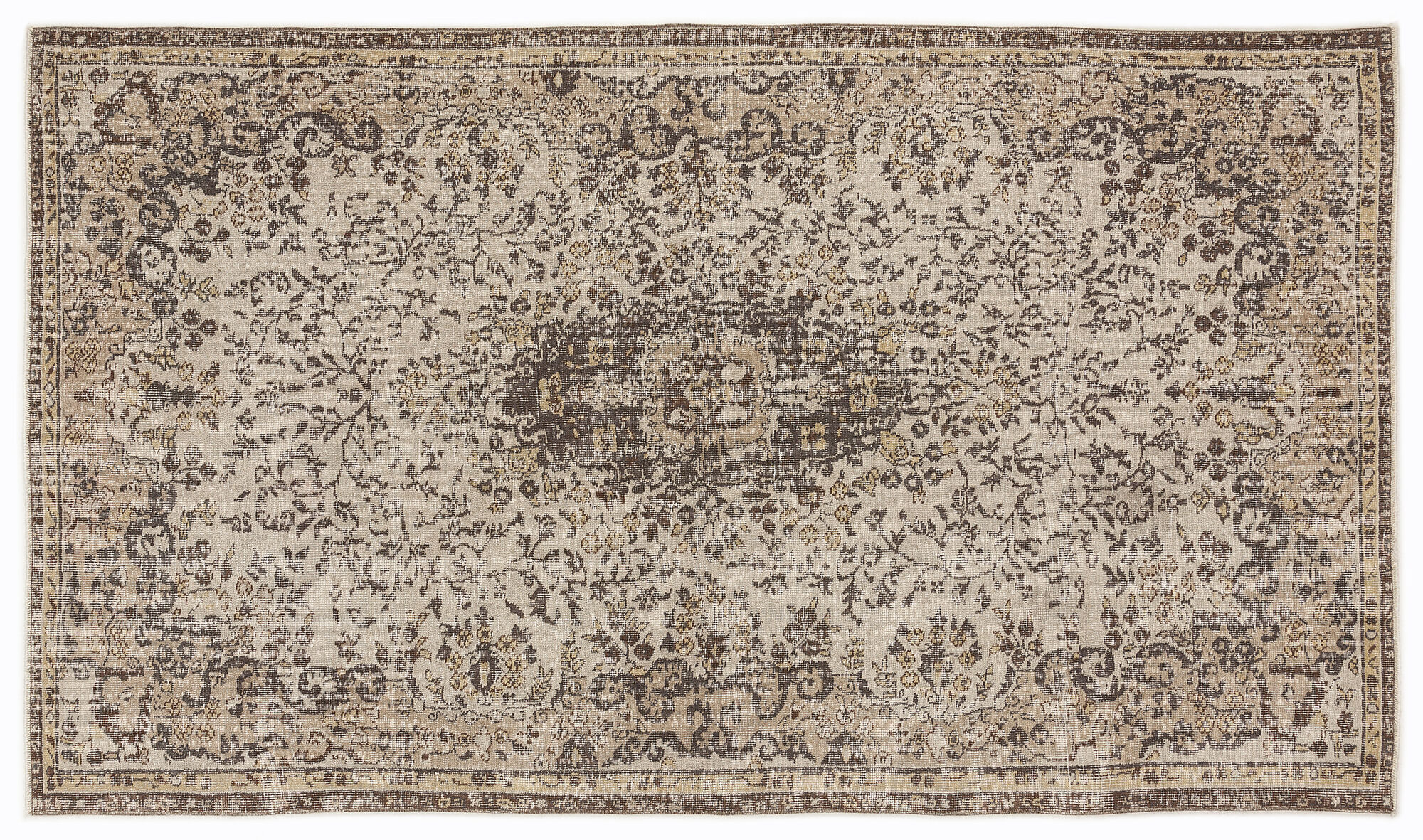 Apex Vintage Halı Bej 7440 156x273cm