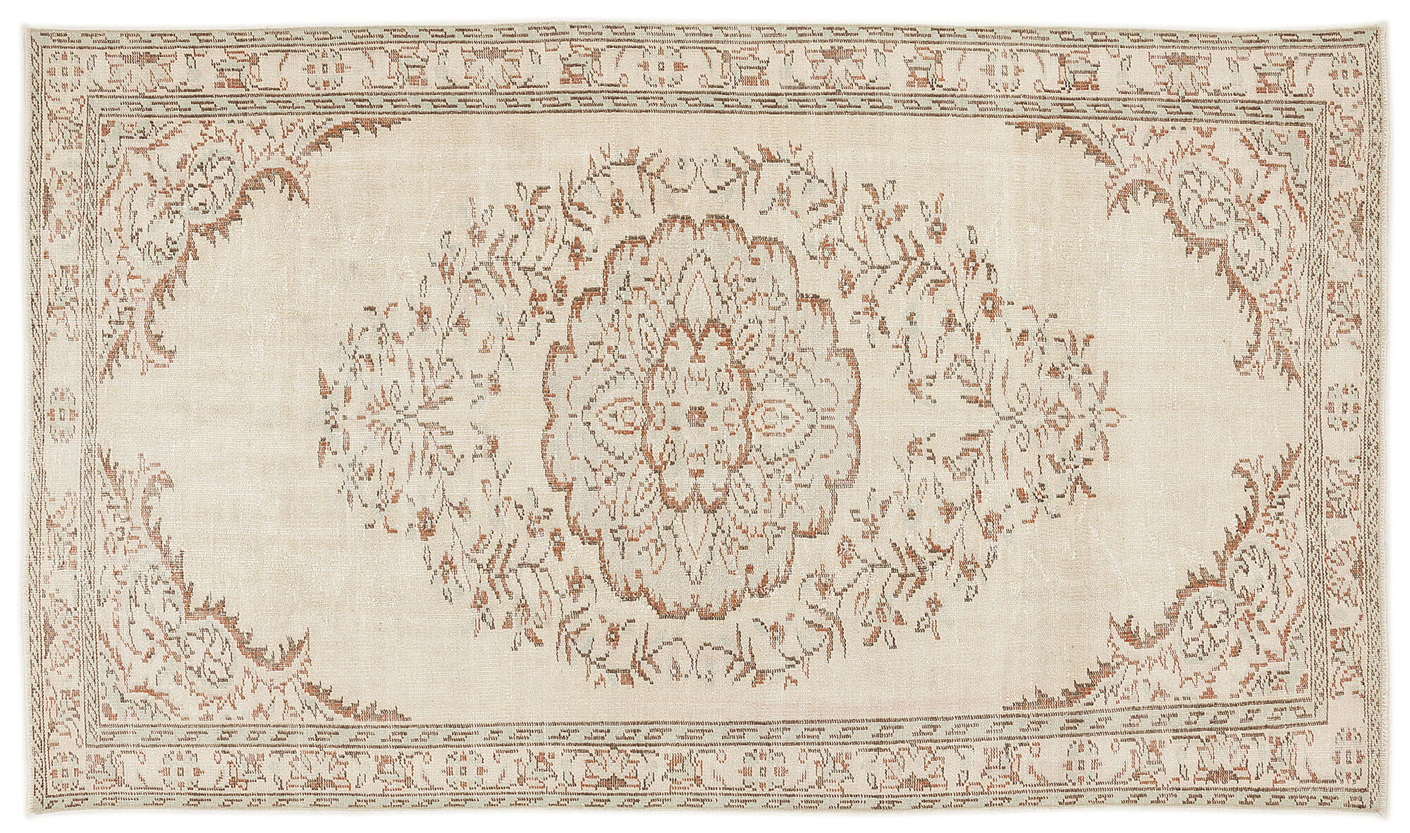 Apex Vintage Halı Bej 7511 162x277cm