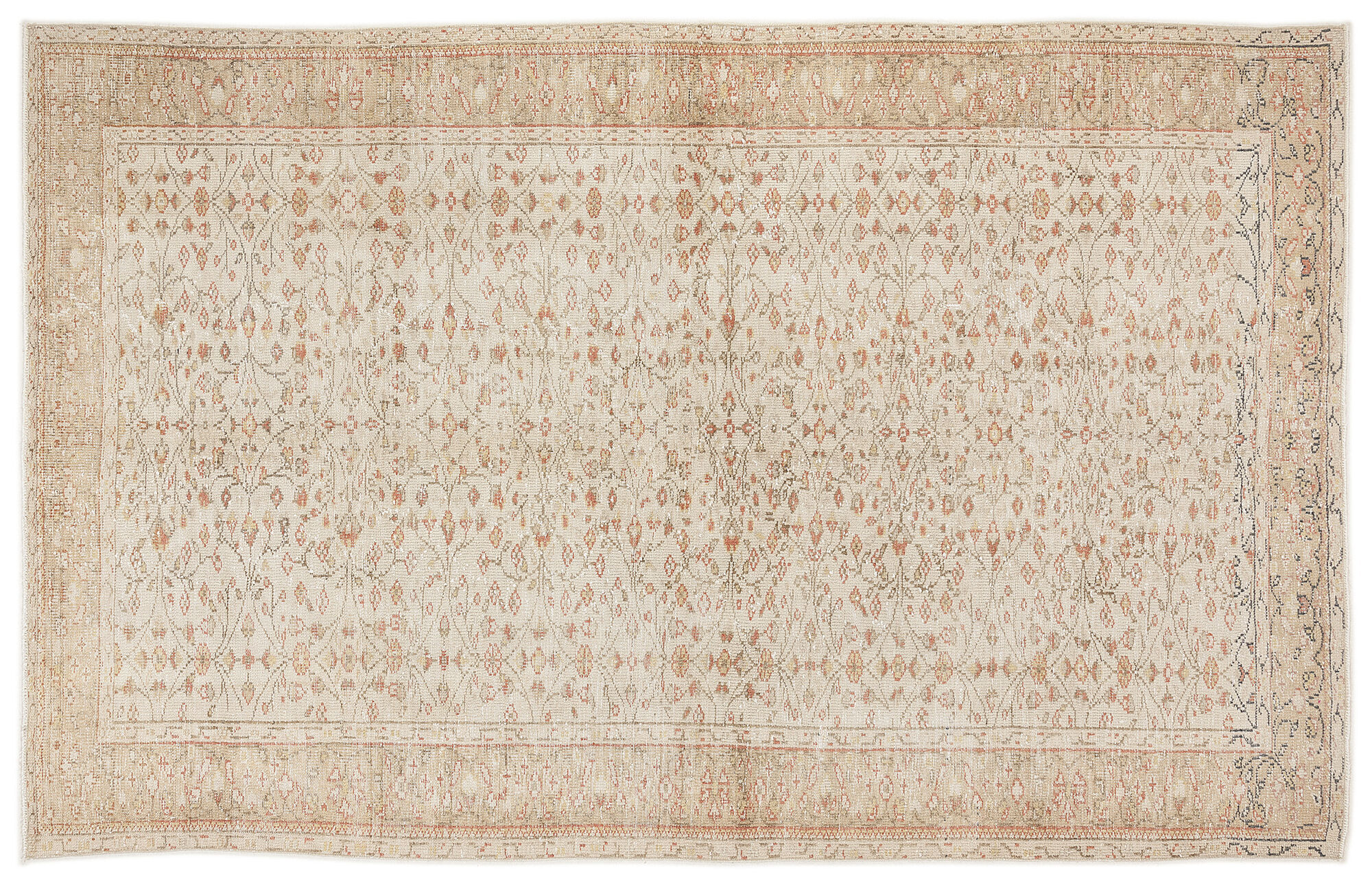 Apex Vintage Halı Bej 7540 195x310cm