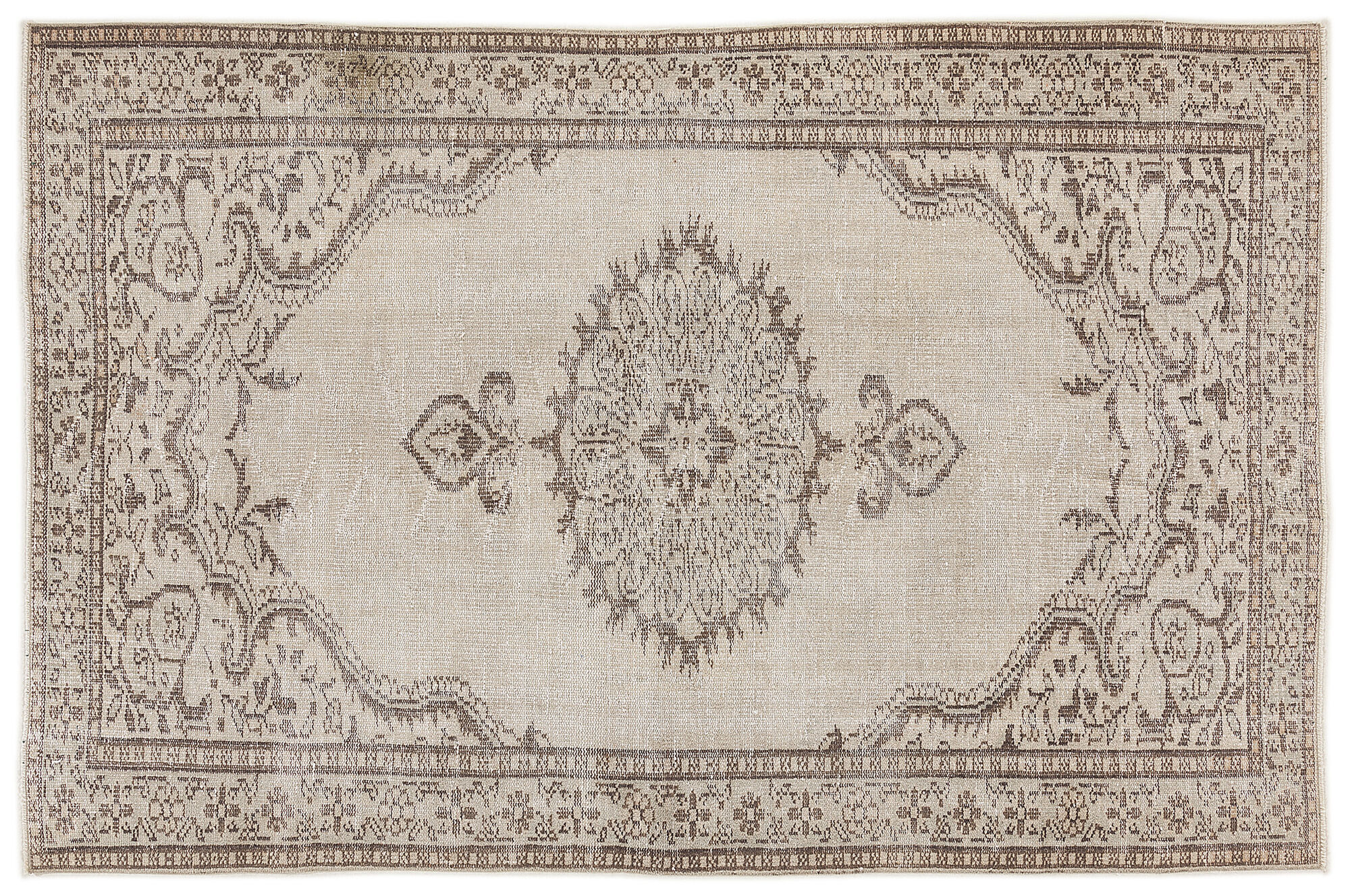 Apex Vintage Halı Bej 7555 166x250cm