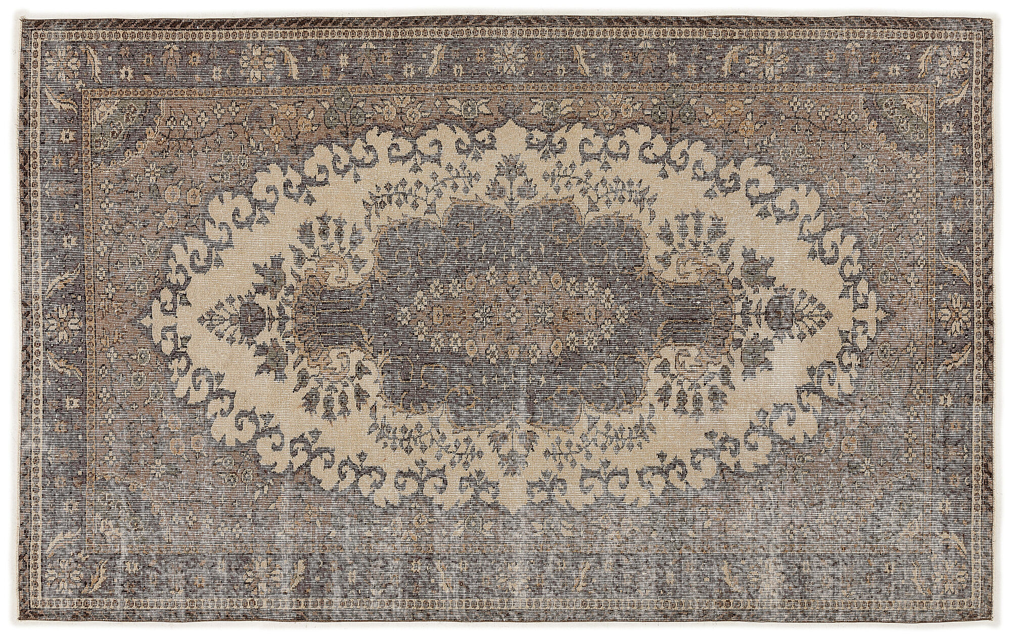 Apex Vintage Halı Bej 7753 166x270cm