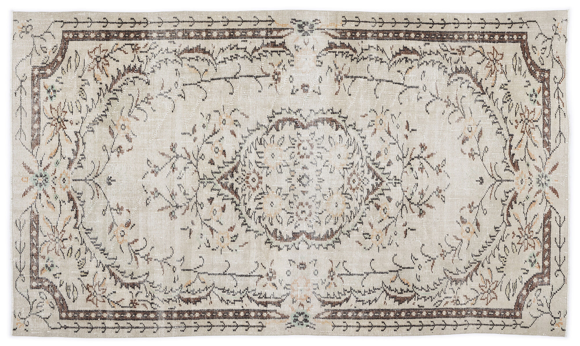 Apex Vintage Halı Bej 8352 159x275cm