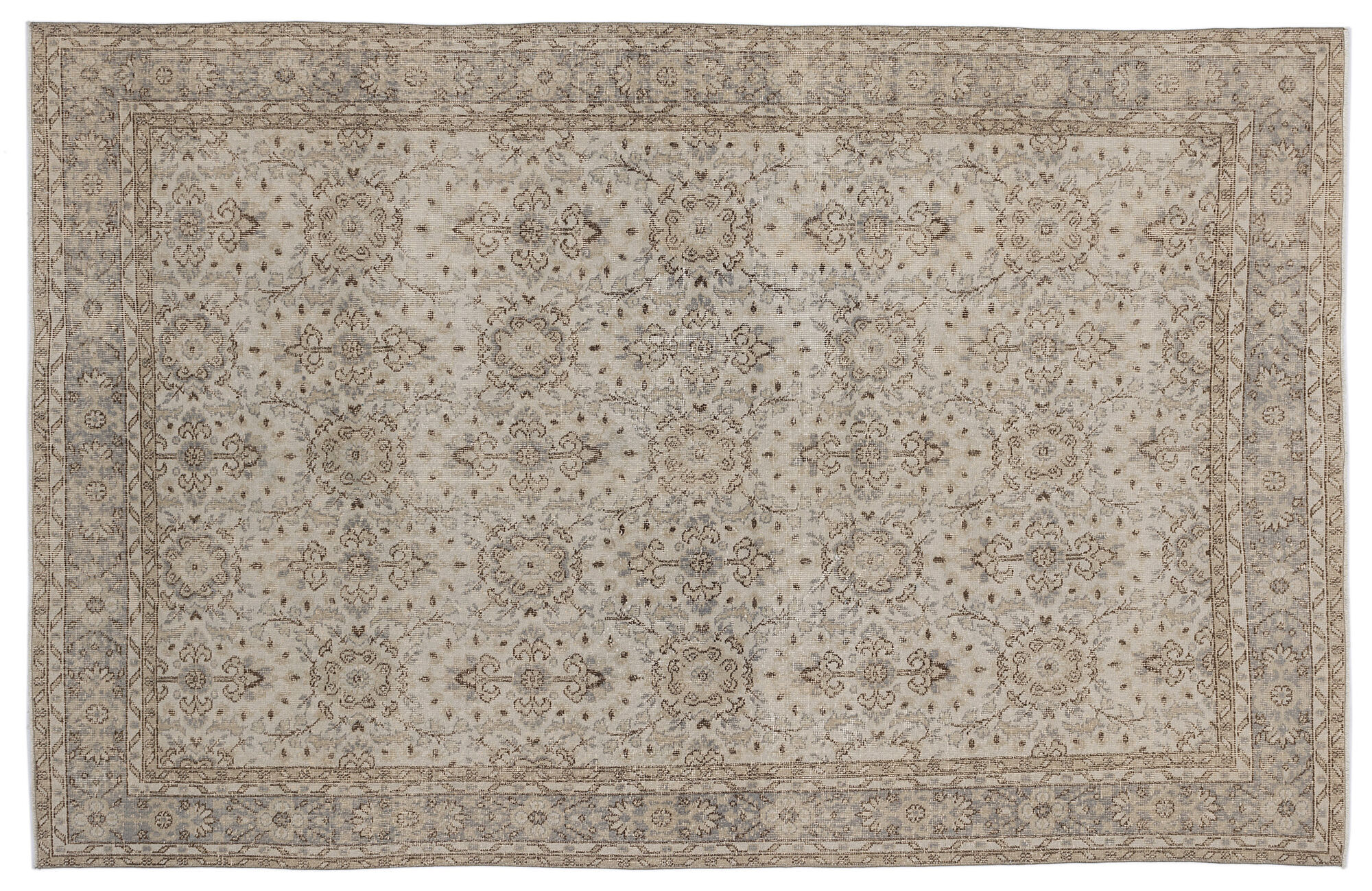 Apex Vintage Halı Bej 8665 190x293cm