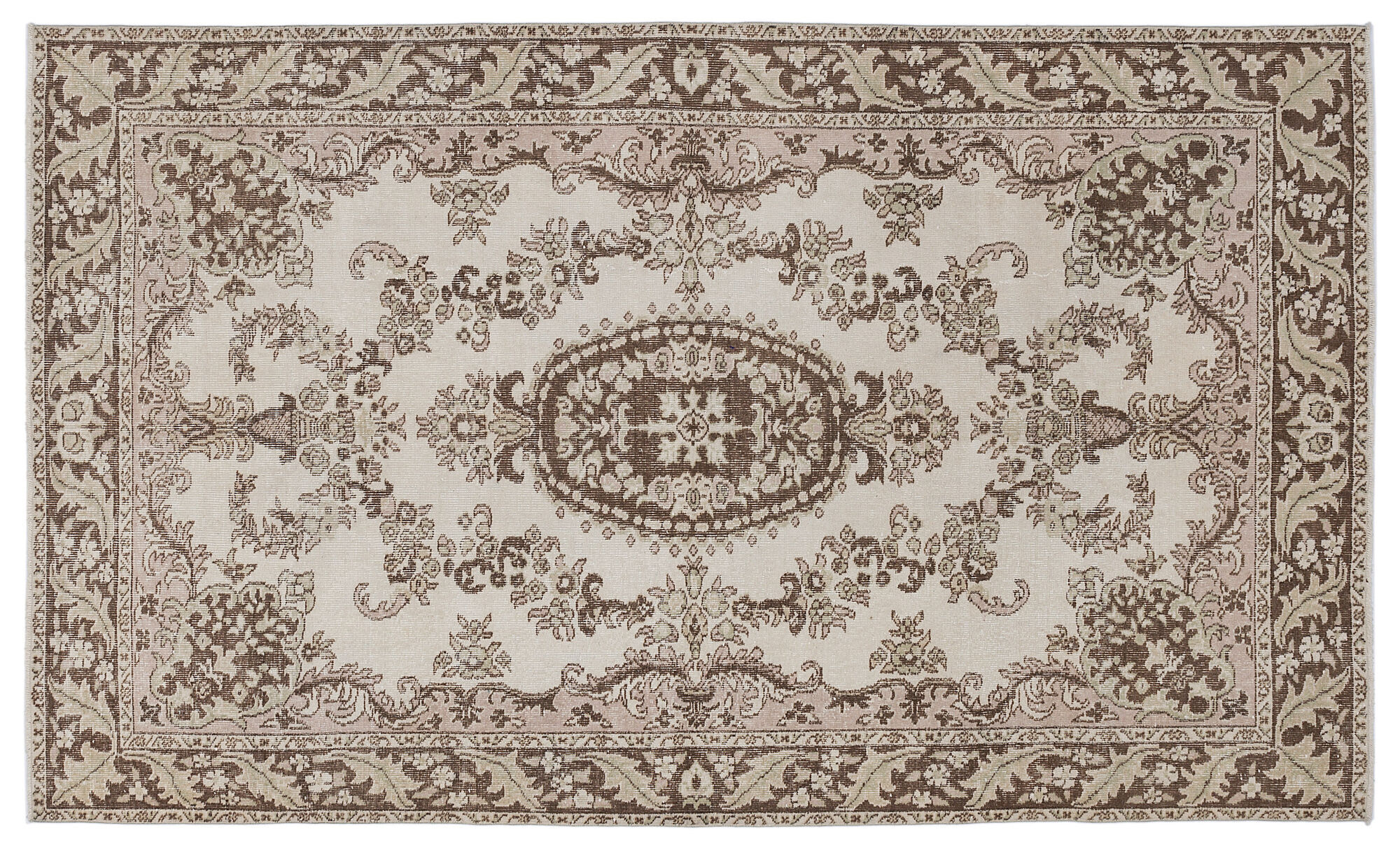Apex Vintage Halı Bej 8694 167x285cm