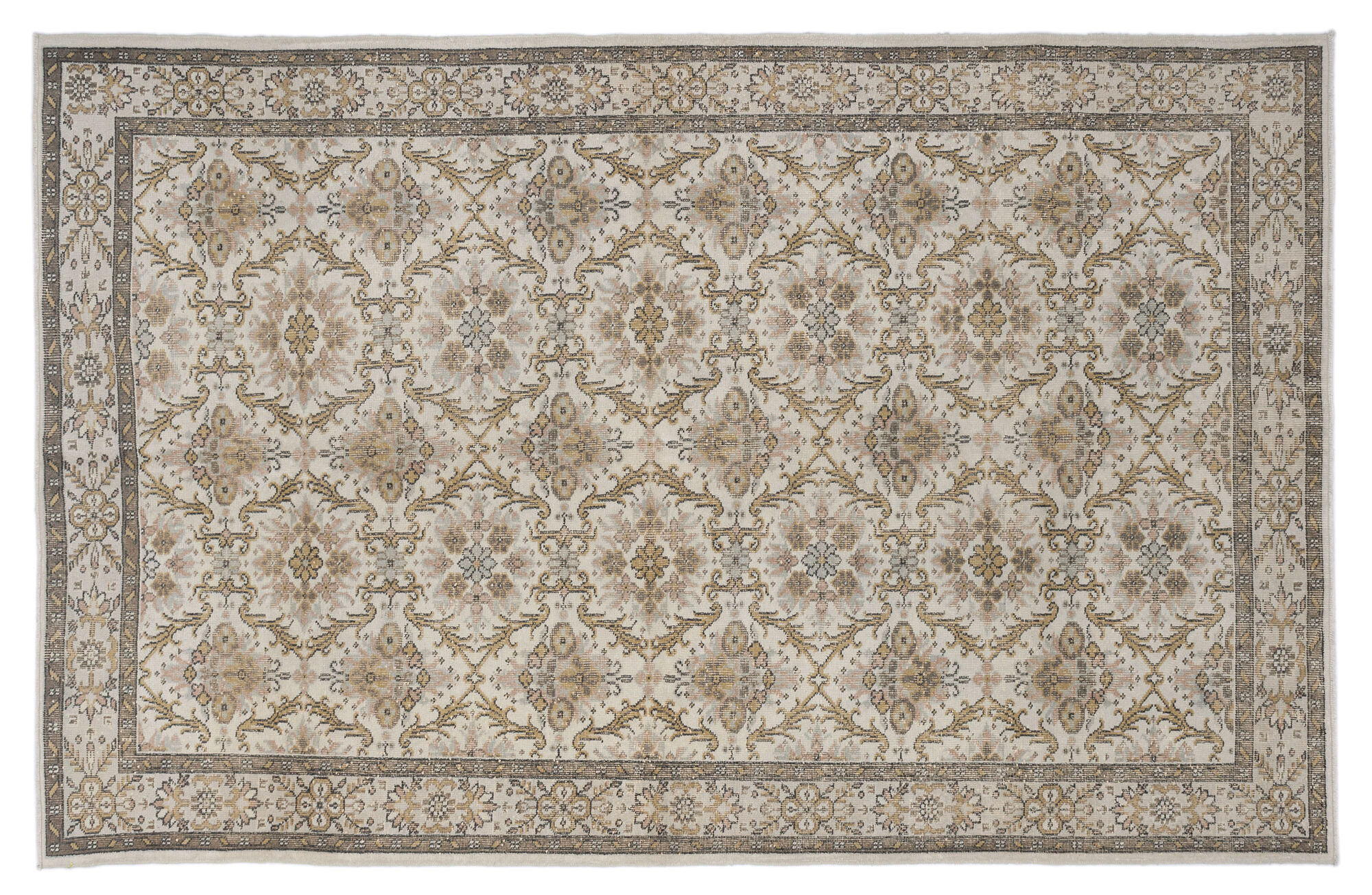 Apex Vintage Halı Bej 8986 190x297cm