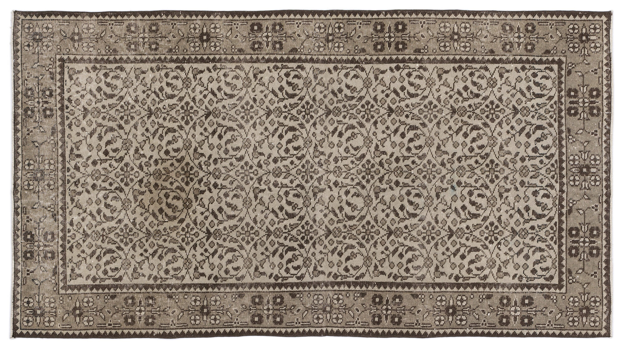 Apex Vintage Halı Bej 9004 115x212cm