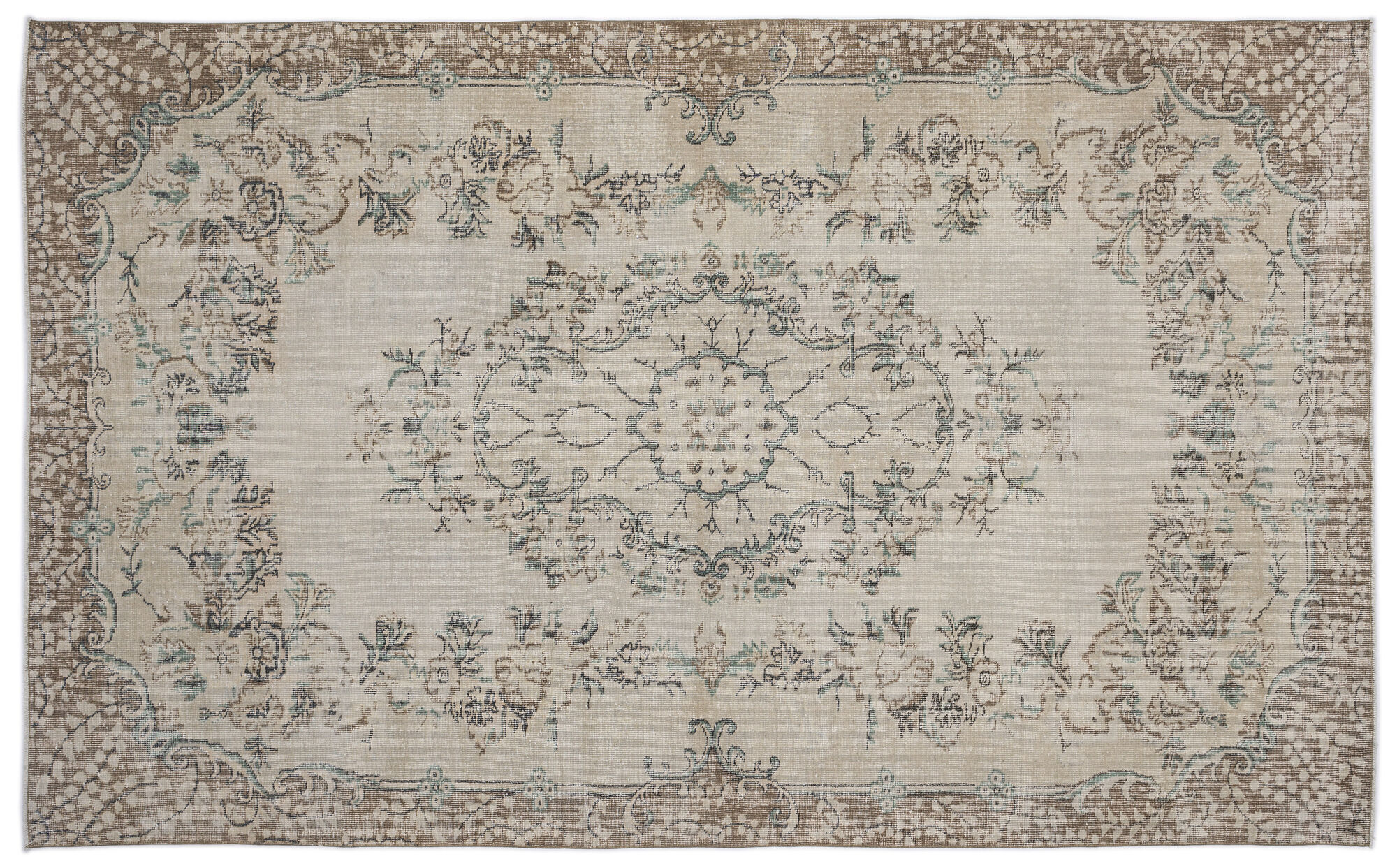 Apex Vintage Halı Bej 9035 195x317cm