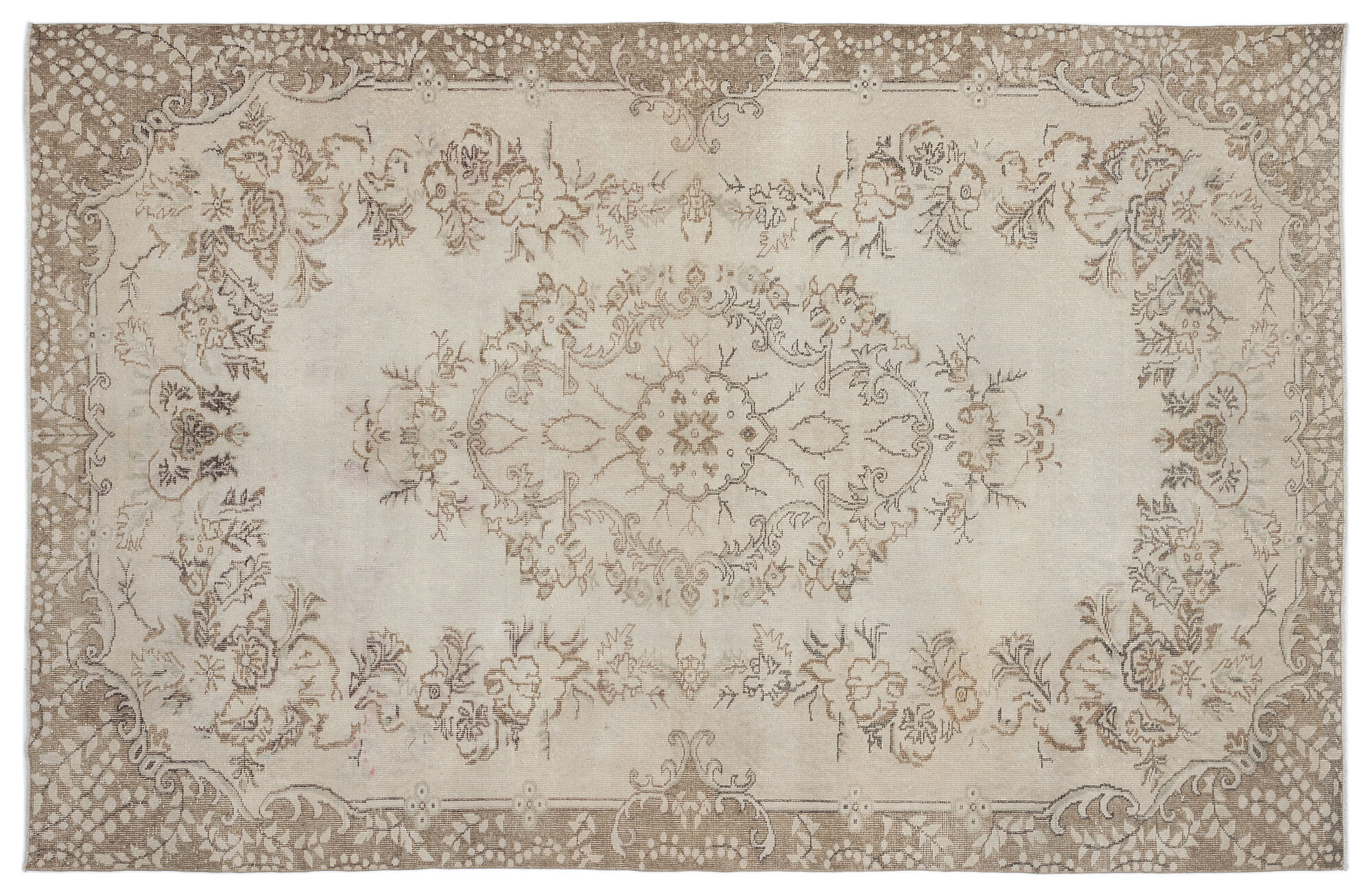 Apex Vintage Halı Bej 9105 202x317cm