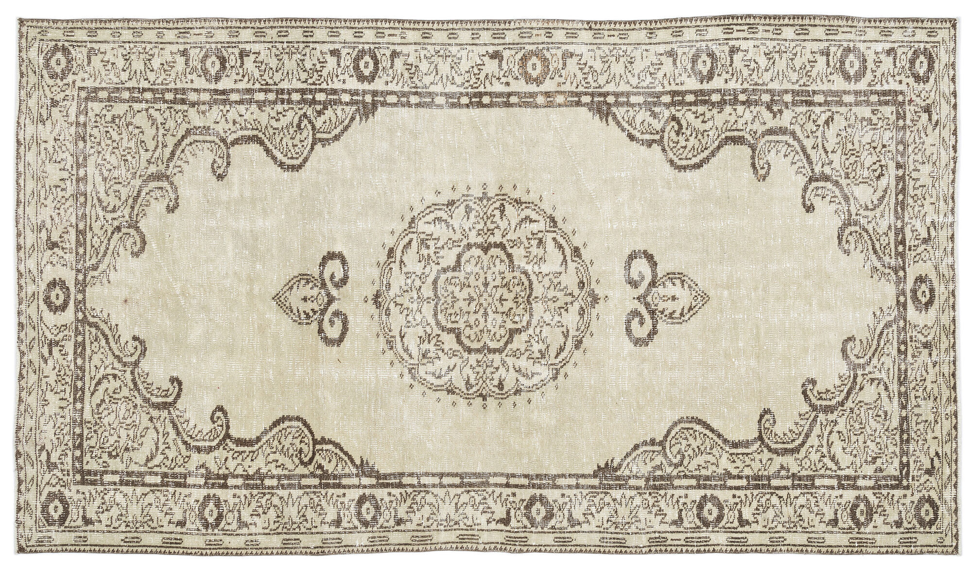 Apex Vintage Halı Bej 9752 165x292cm