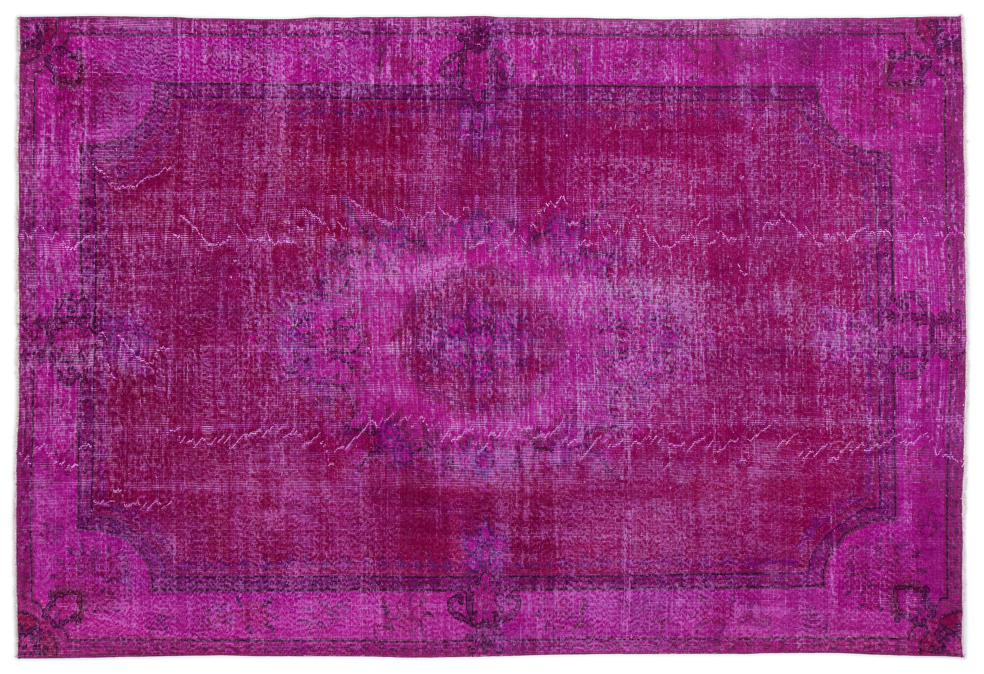 Apex Vintage Halı Fuşya 16267 197x288cm
