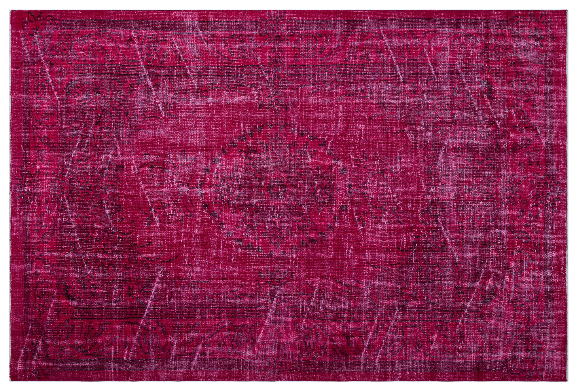 Apex Vintage Halı Fuşya 27318 172x265cm