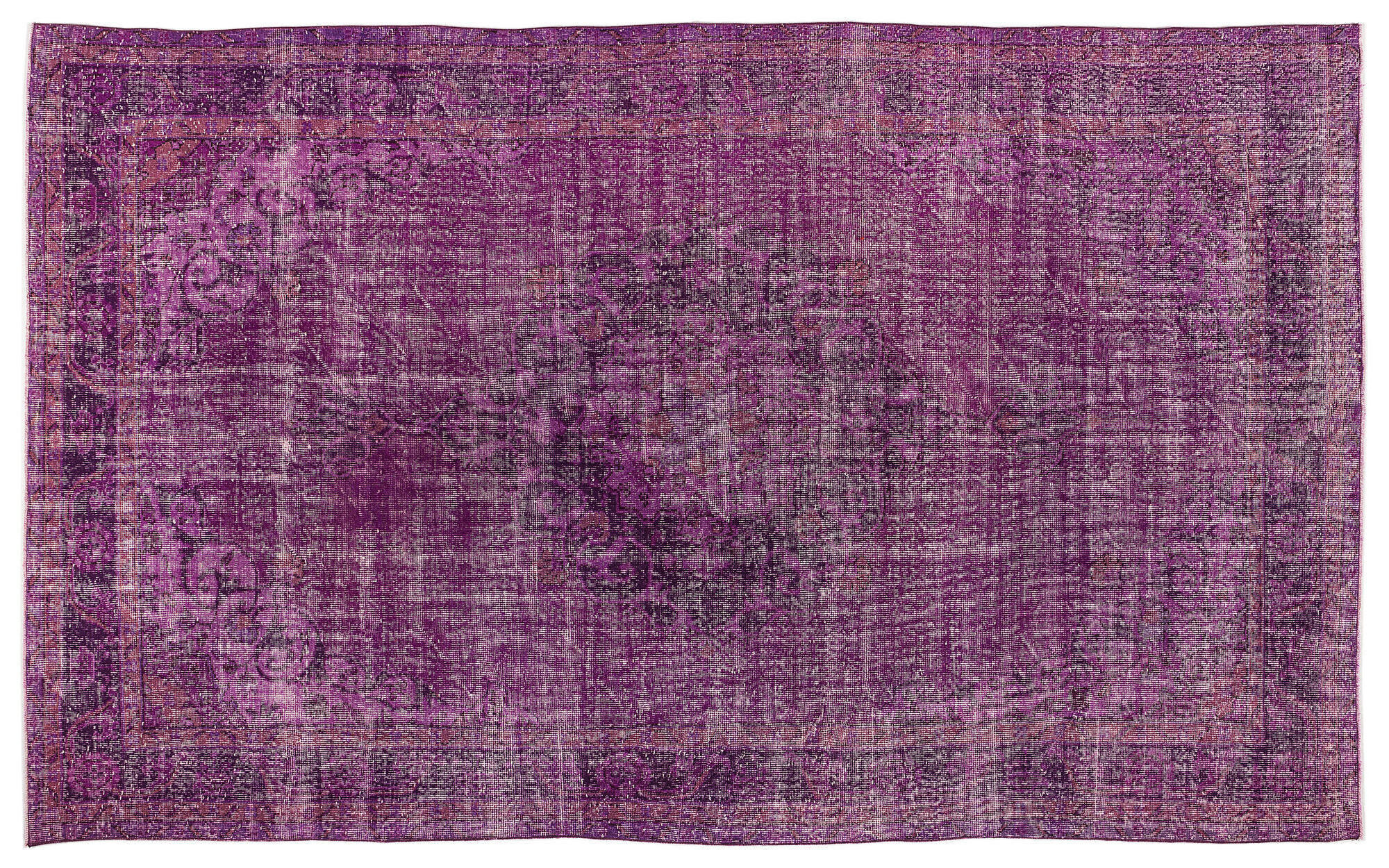 Apex Vintage Halı Fuşya 8046 201x334cm