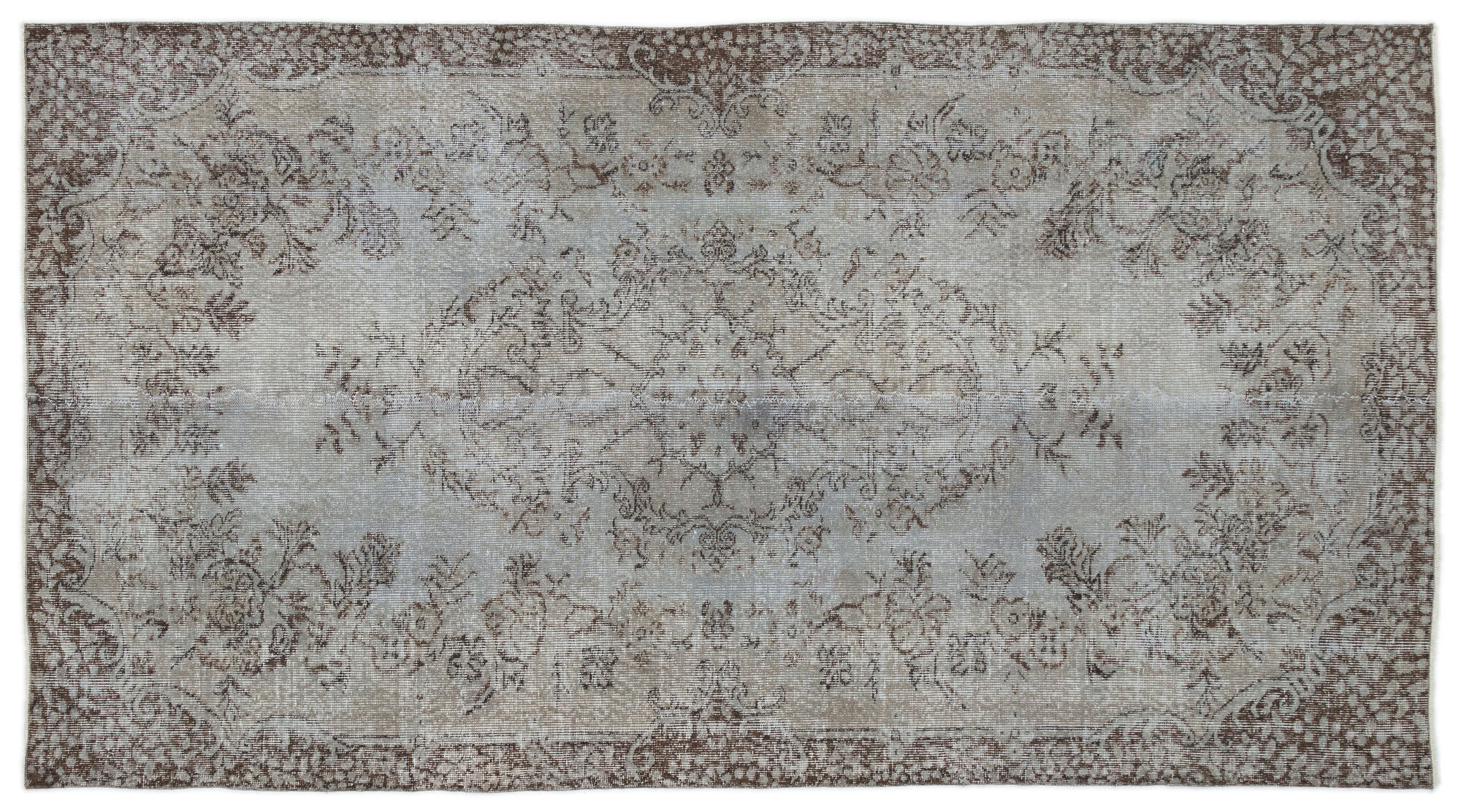 Apex Vintage Halı Gri 13603 152cmx278cm