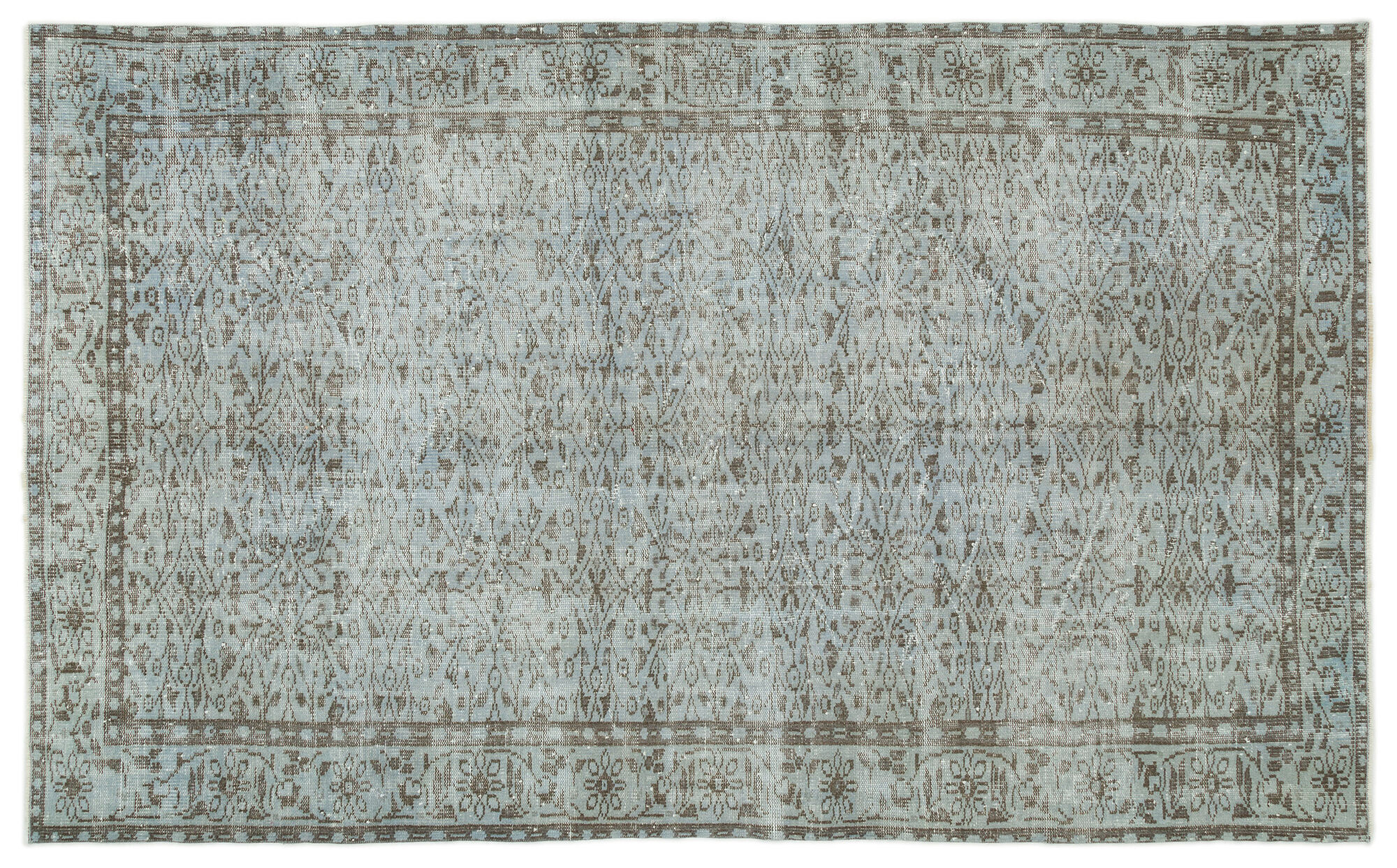 Apex Vintage Halı Gri 17457 172cmx285cm