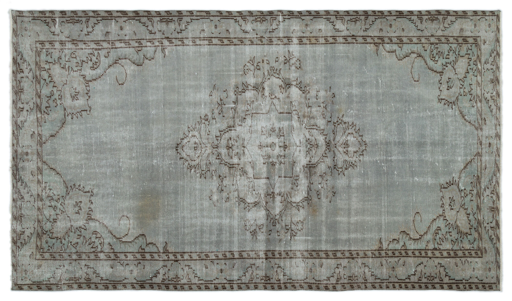 Apex Vintage Halı Gri 18380 163cmx295cm