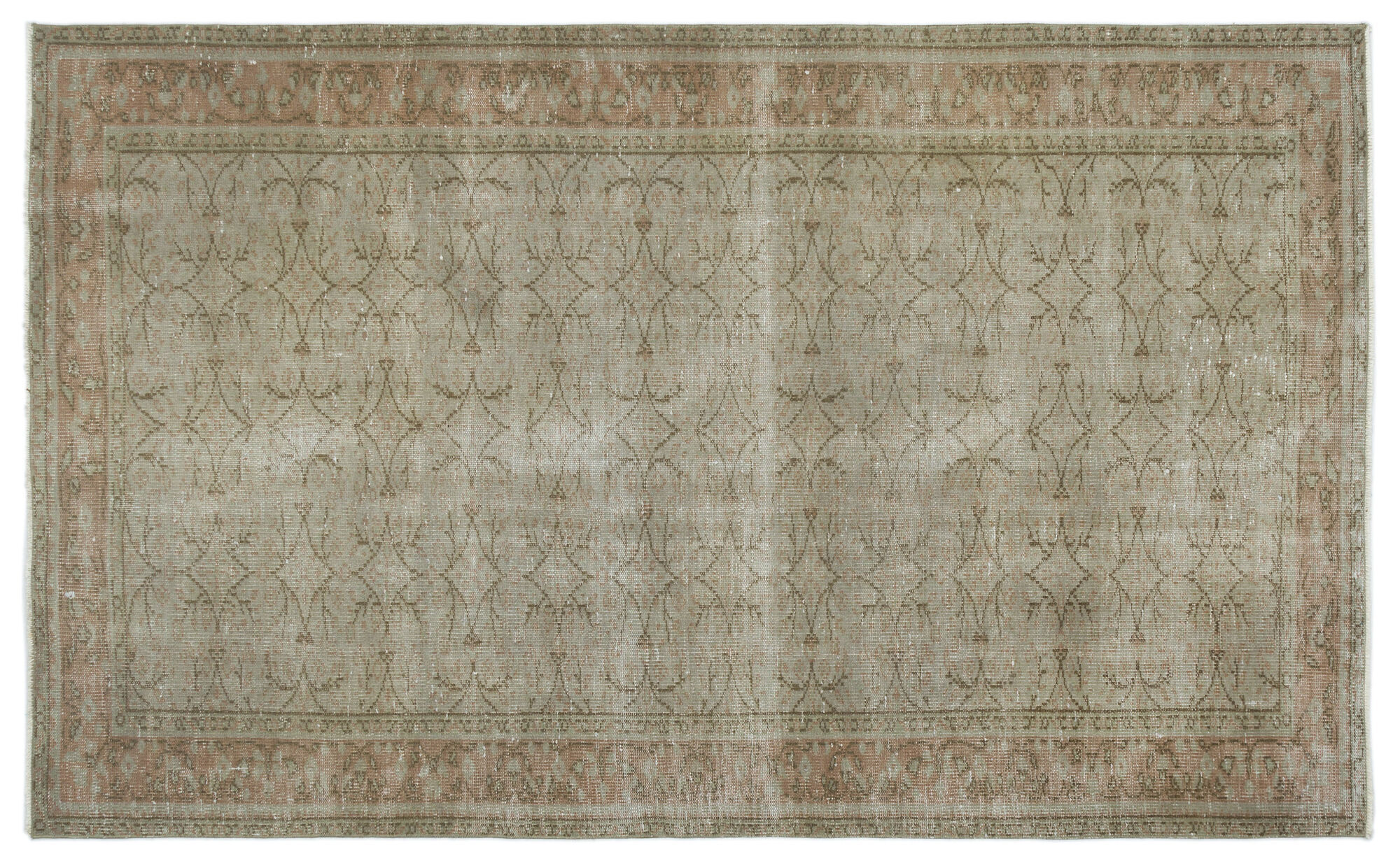 Apex Vintage Halı Gri 18606 158cmx256cm