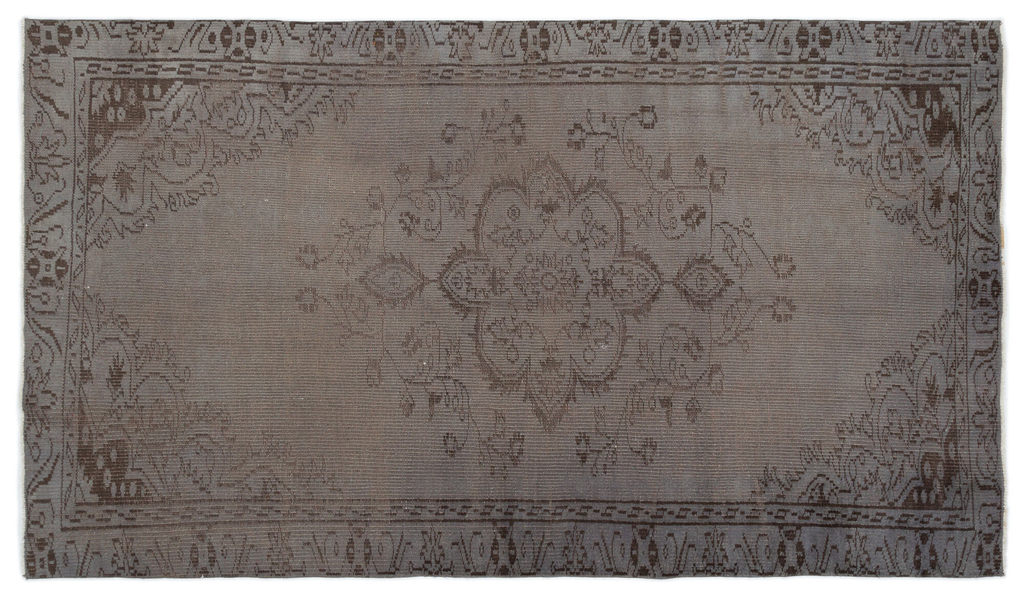 Apex Vintage Halı Gri 18922 145cmx251cm