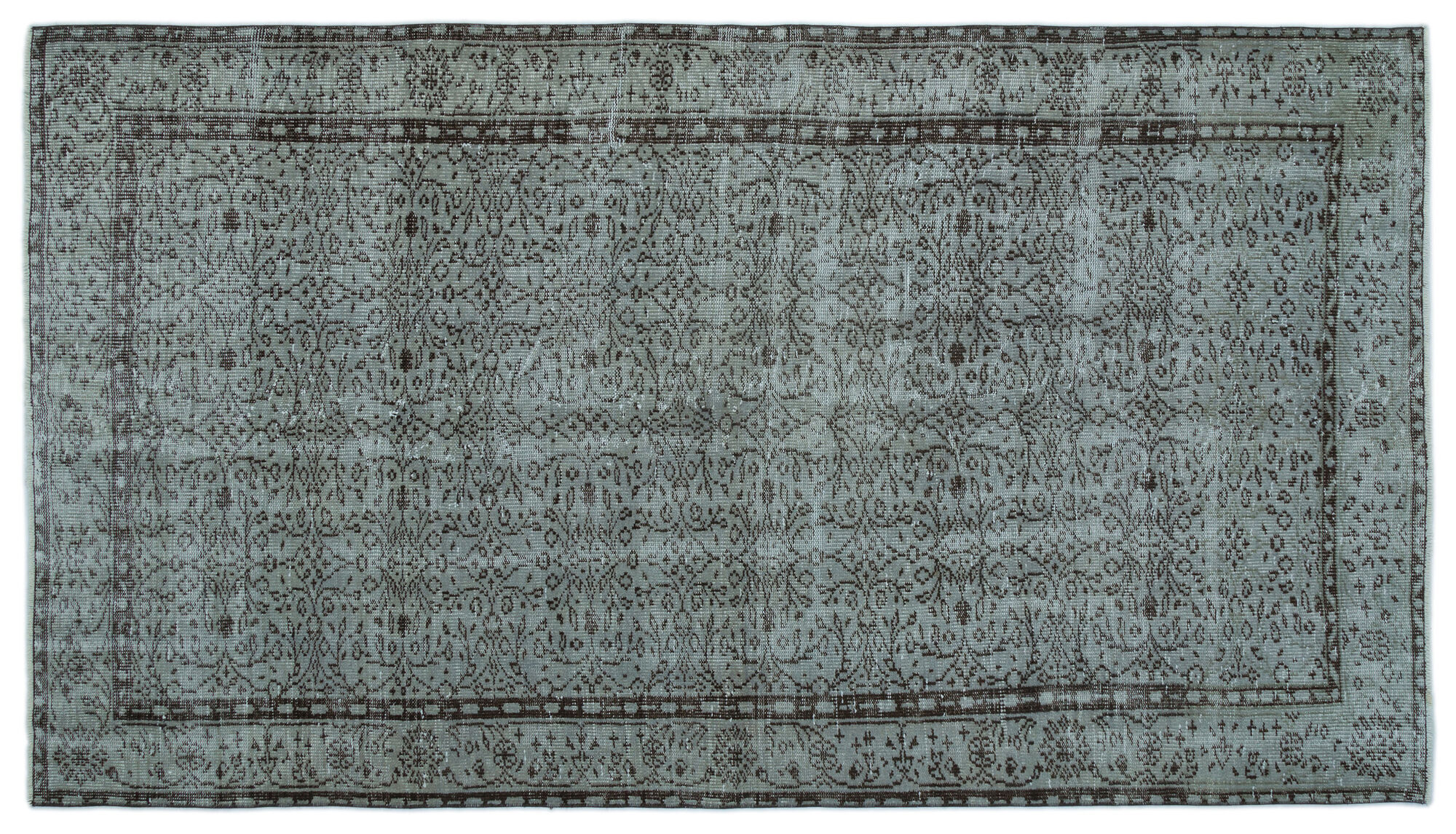 Apex Vintage Halı Gri 23559 148cmx266cm