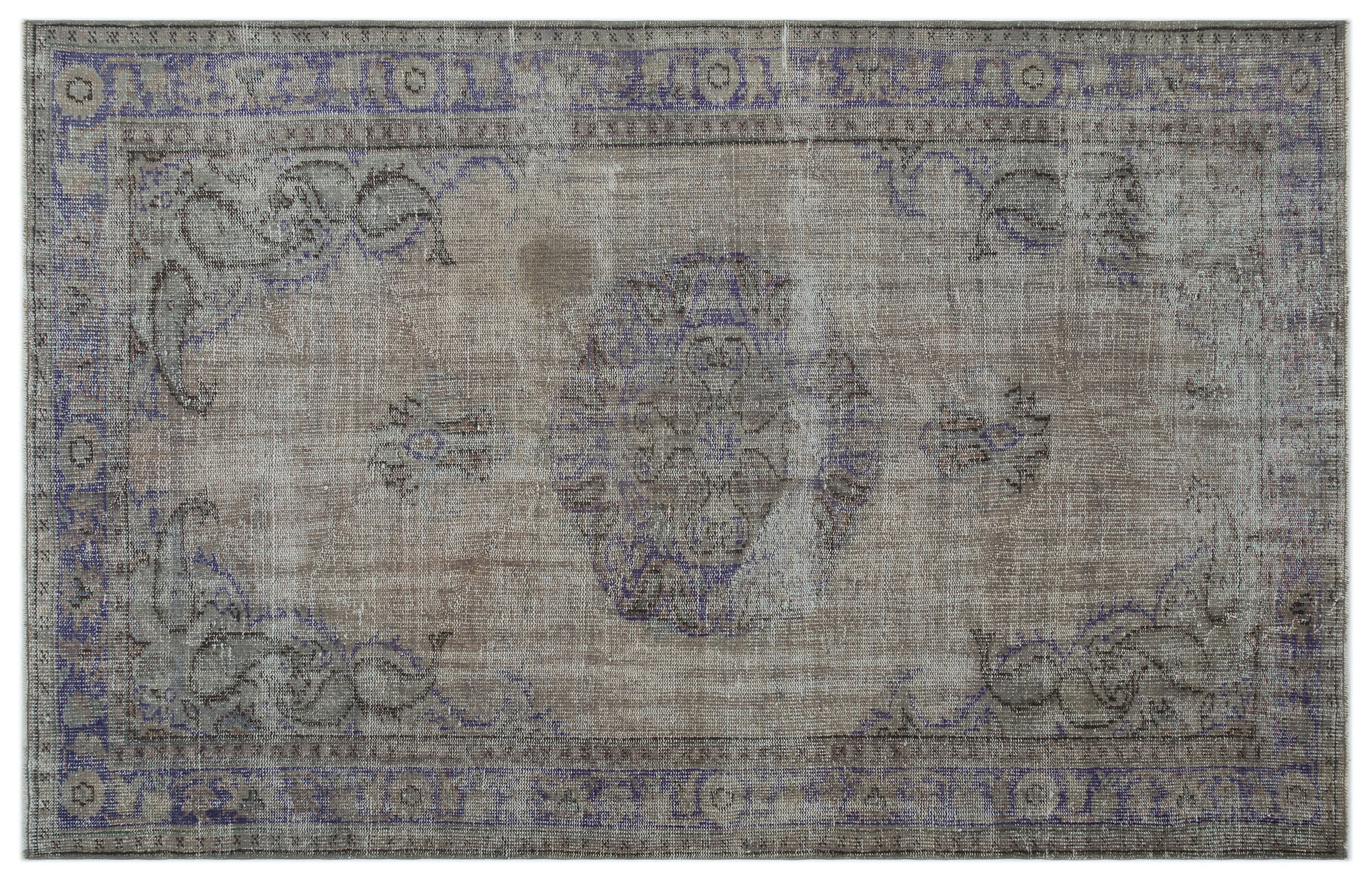 Apex Vintage Halı Gri 24282 170cmx269cm