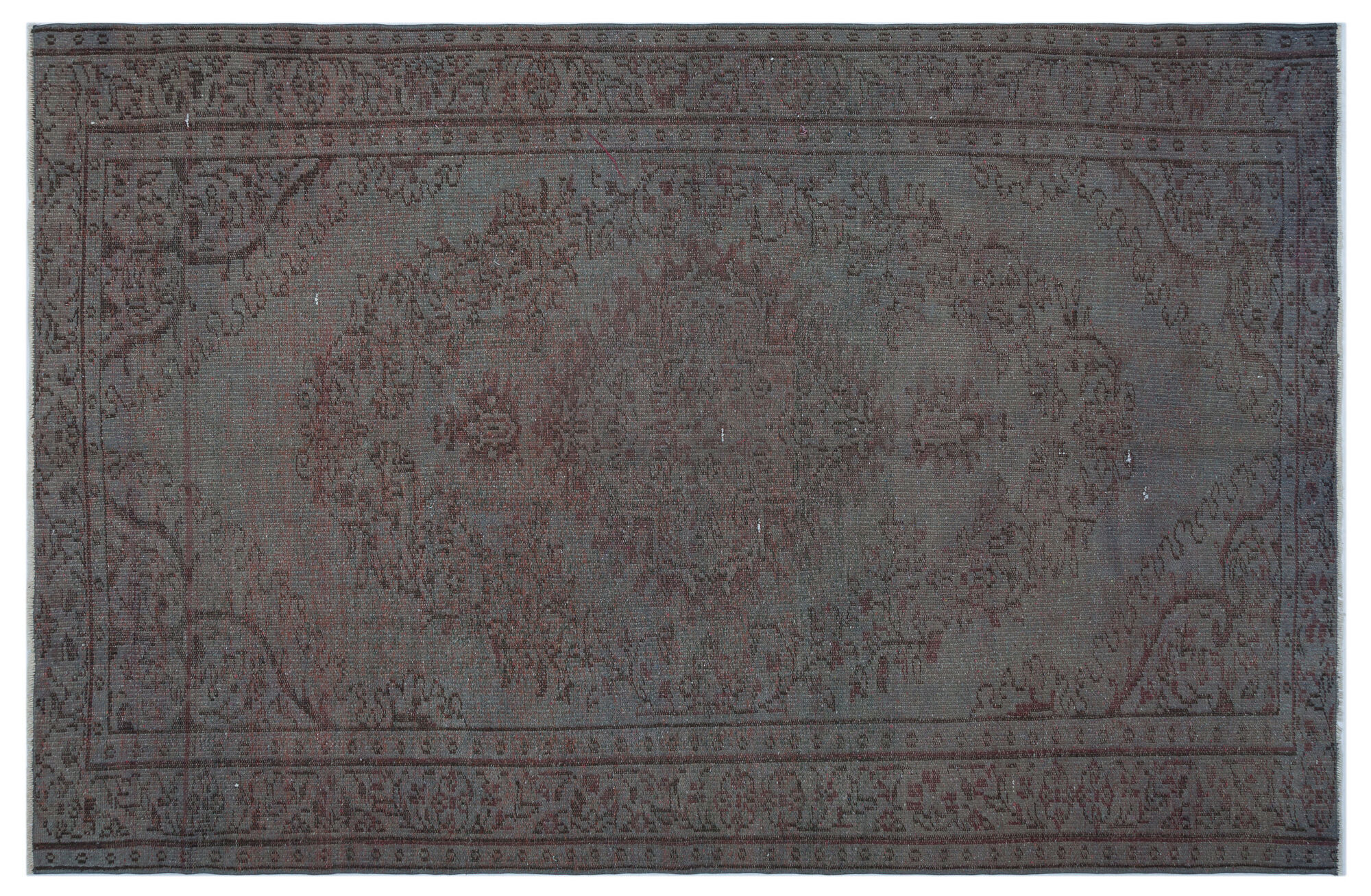 Apex Vintage Halı Gri 25691 170cmx264cm