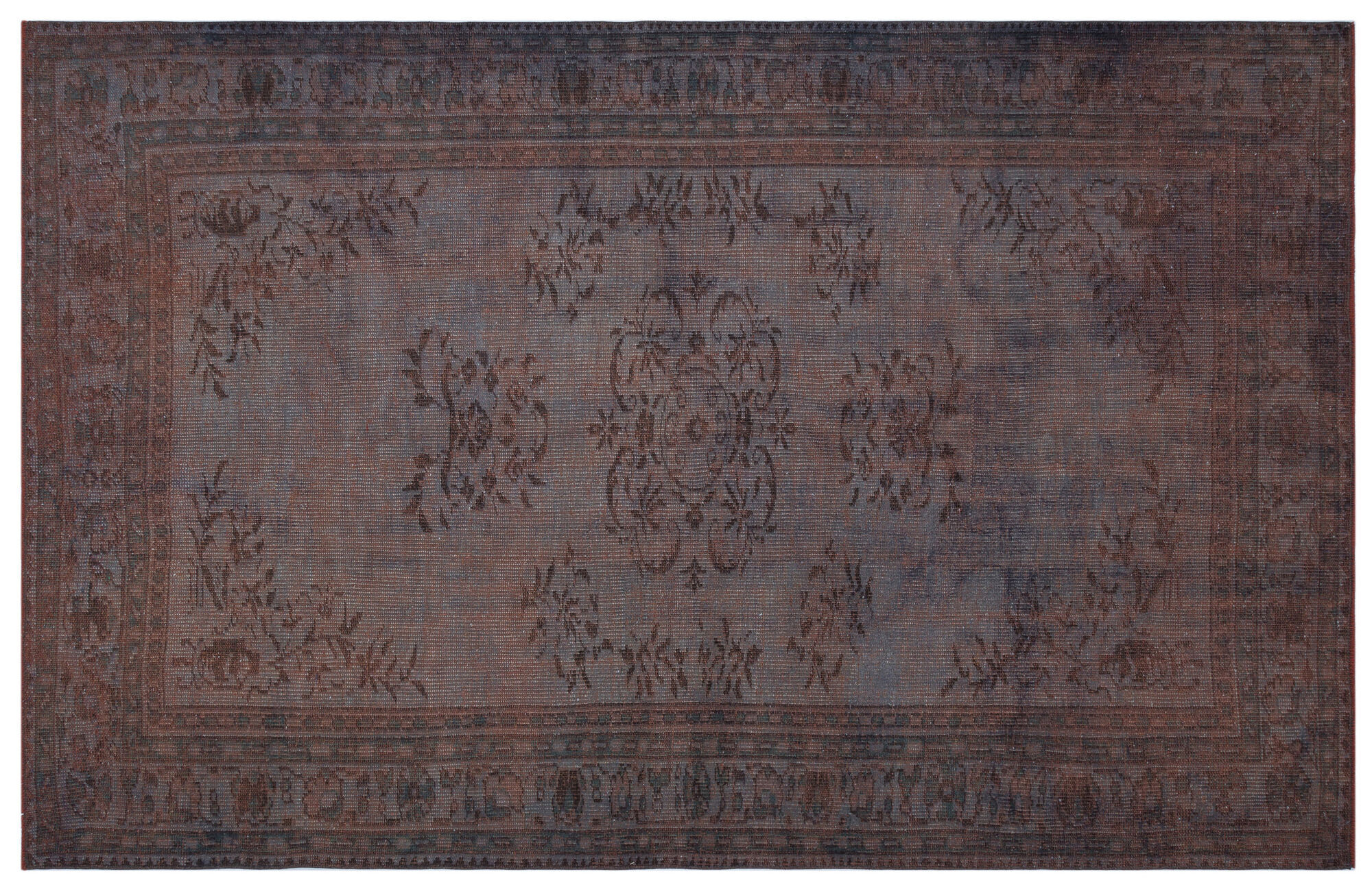 Apex Vintage Halı Gri 27328 176cmx277cm