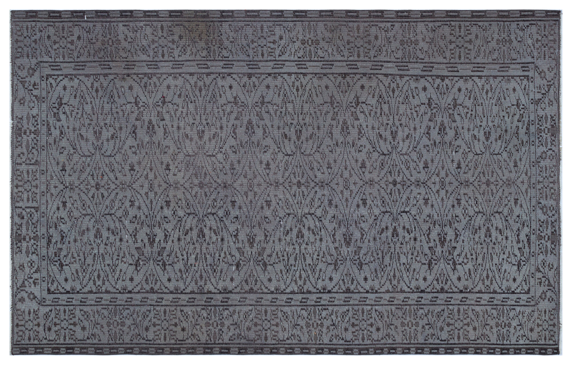 Apex Vintage Halı Gri 27385 161cmx248cm