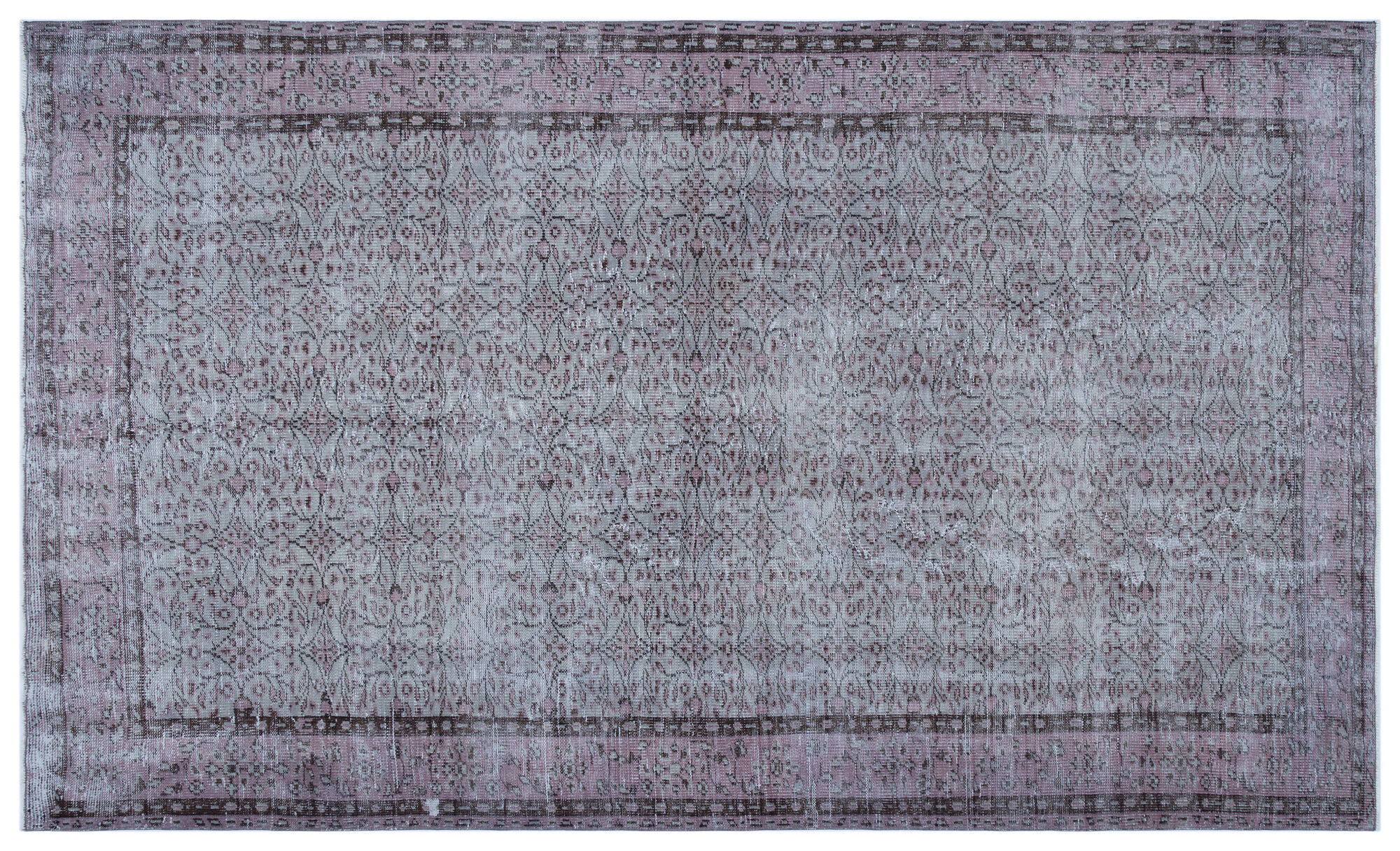 Apex Vintage Halı Gri 27432 179cmx306cm