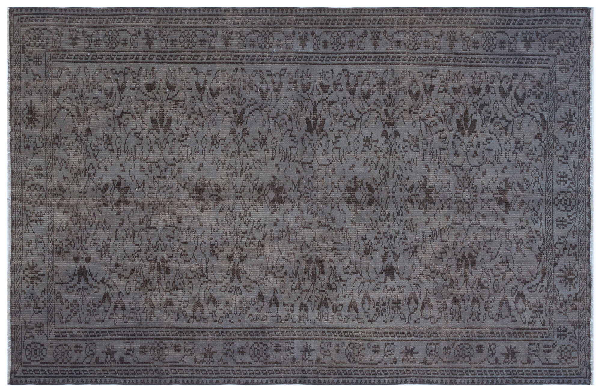 Apex Vintage Halı Gri 27552 157cmx244cm