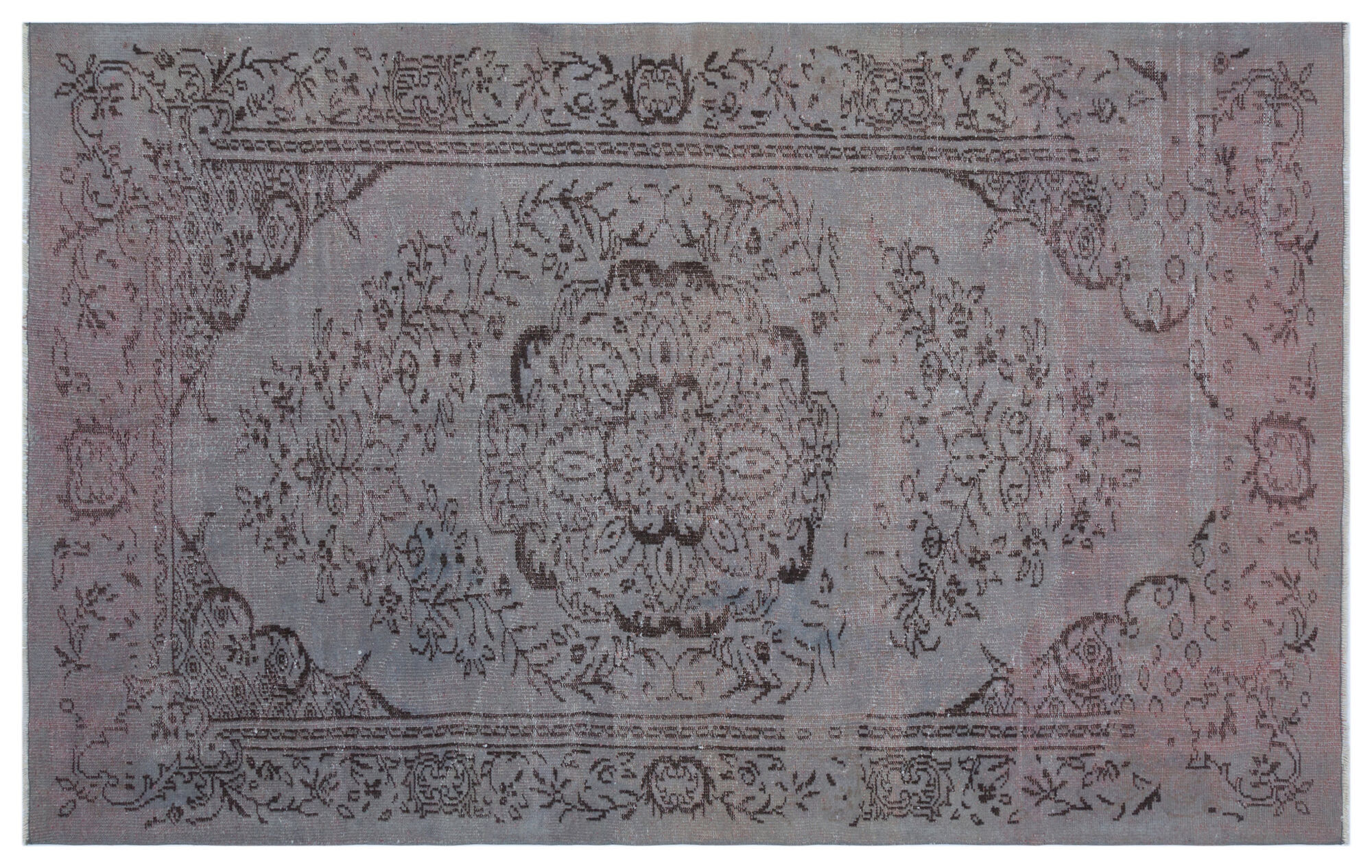 Apex Vintage Halı Gri 27867 165cmx259cm
