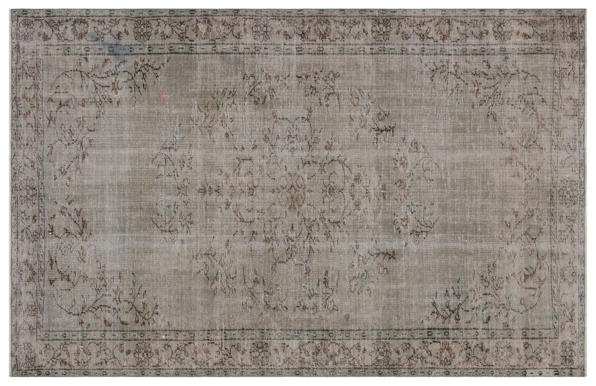 Apex Vintage Halı Gri 29765 177cmx280cm