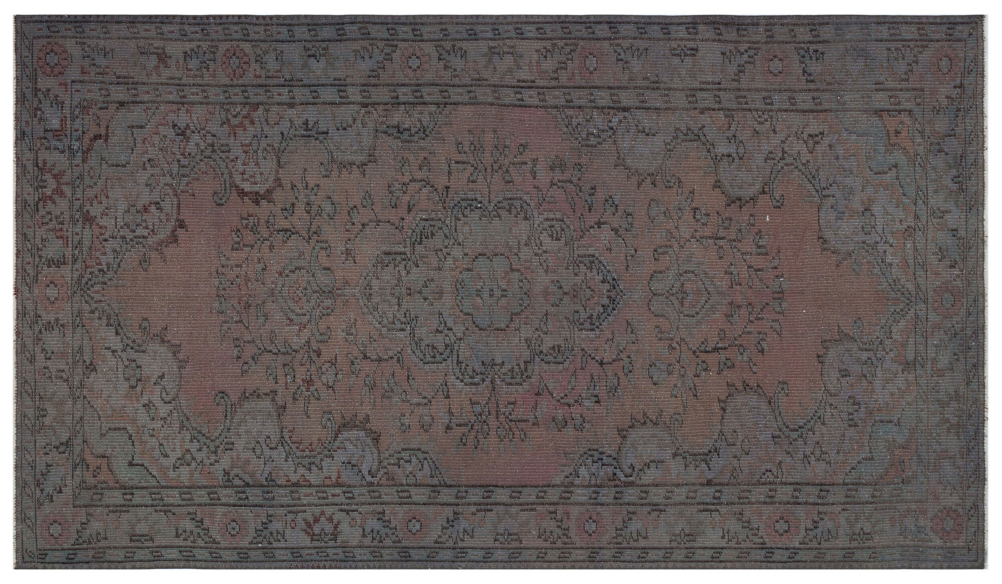 Apex Vintage Halı Gri 29975 160cmx280cm