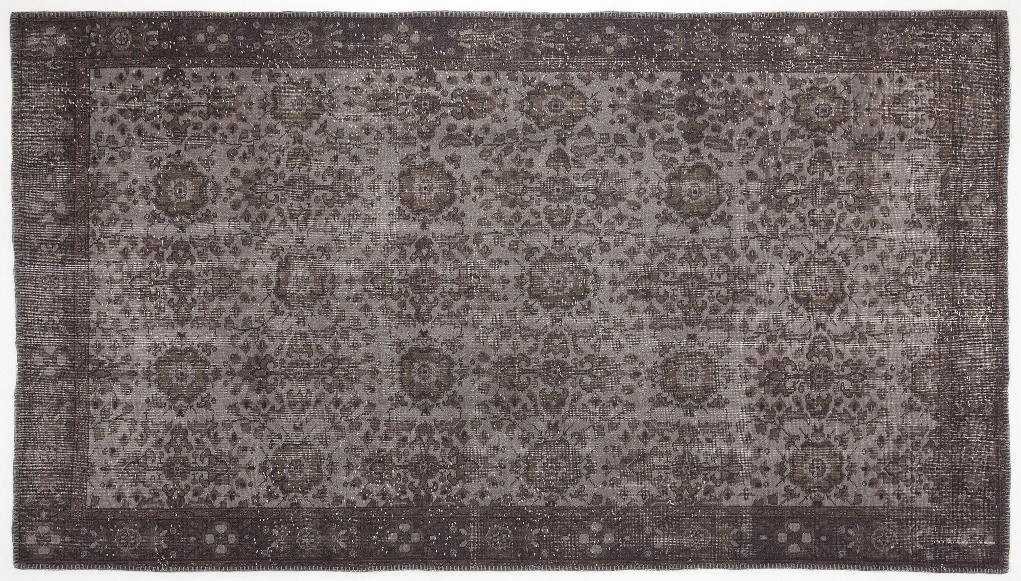 Apex Vintage Halı Gri 3237 167cmx300cm