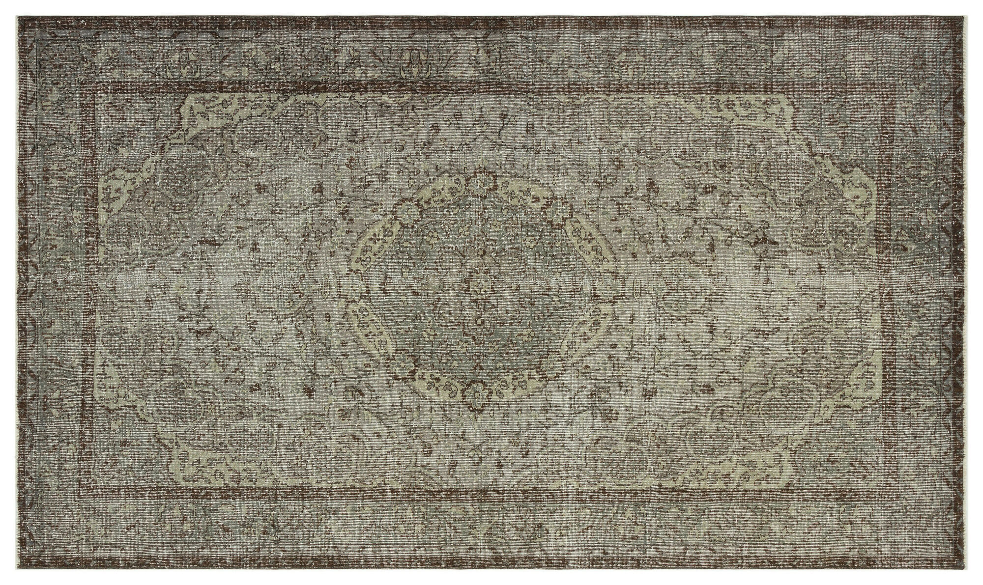 Apex Vintage Halı Gri 34248 168cmx272cm