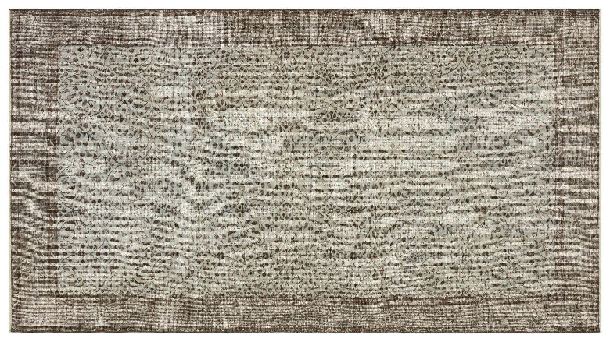 Apex Vintage Halı Gri 34261 165cmx298cm