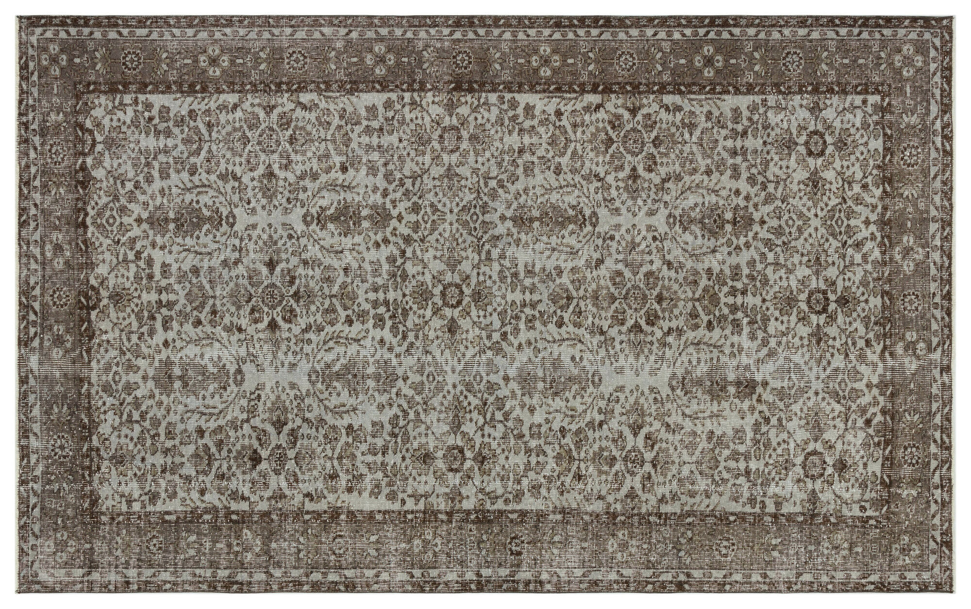 Apex Vintage Halı Gri 34264 171cmx270cm