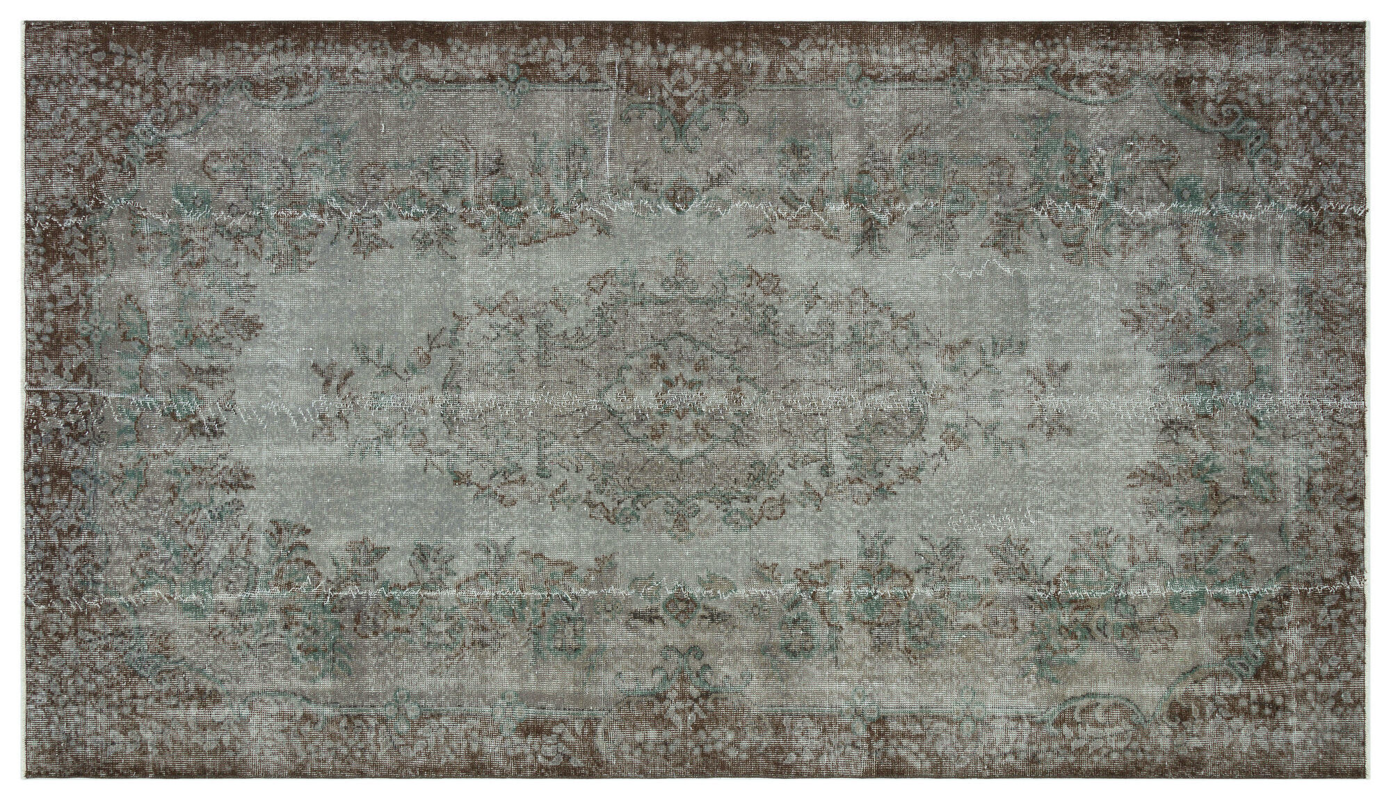 Apex Vintage Halı Gri 34348 171cmx304cm