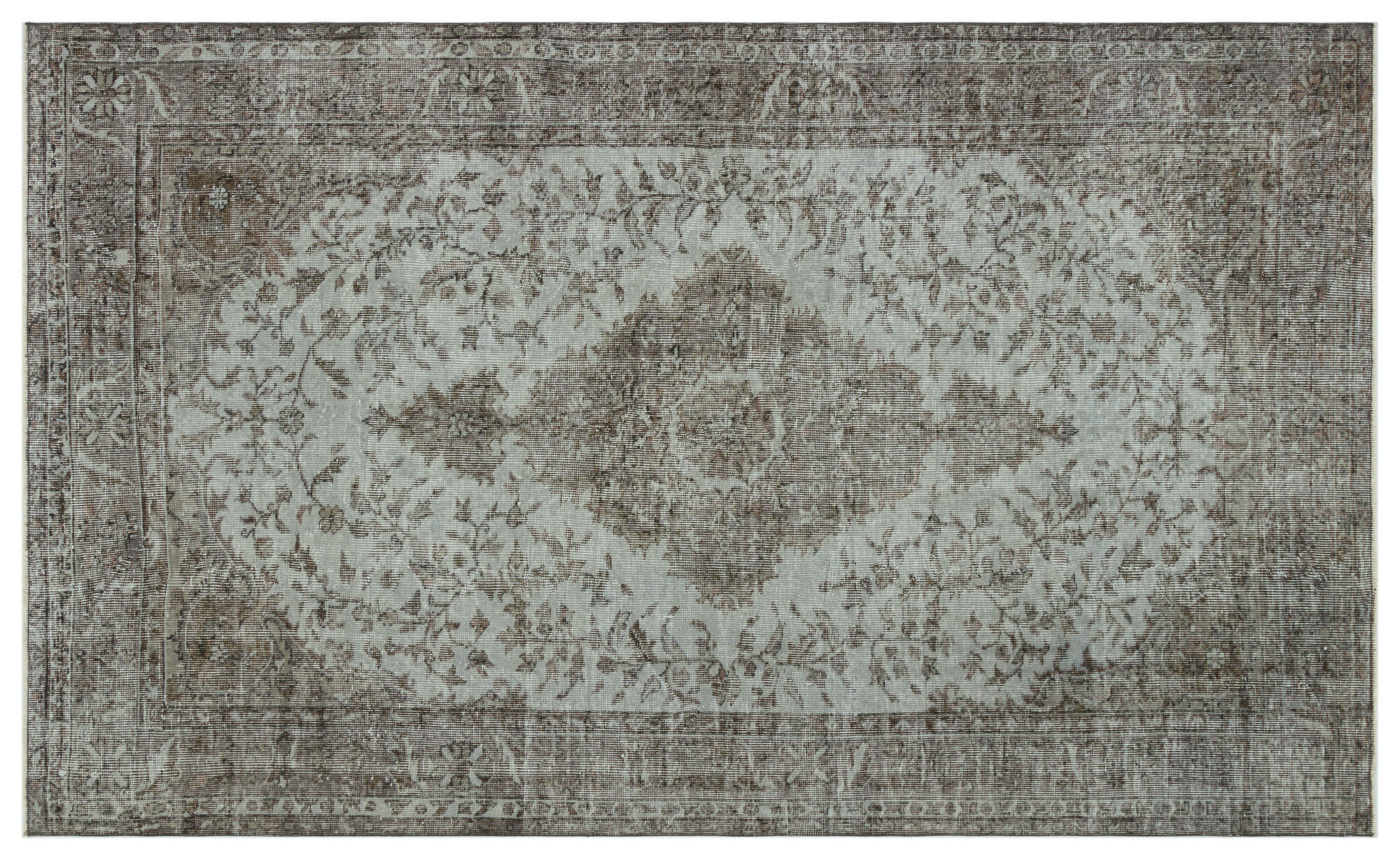Apex Vintage Halı Gri 34367 167cmx281cm