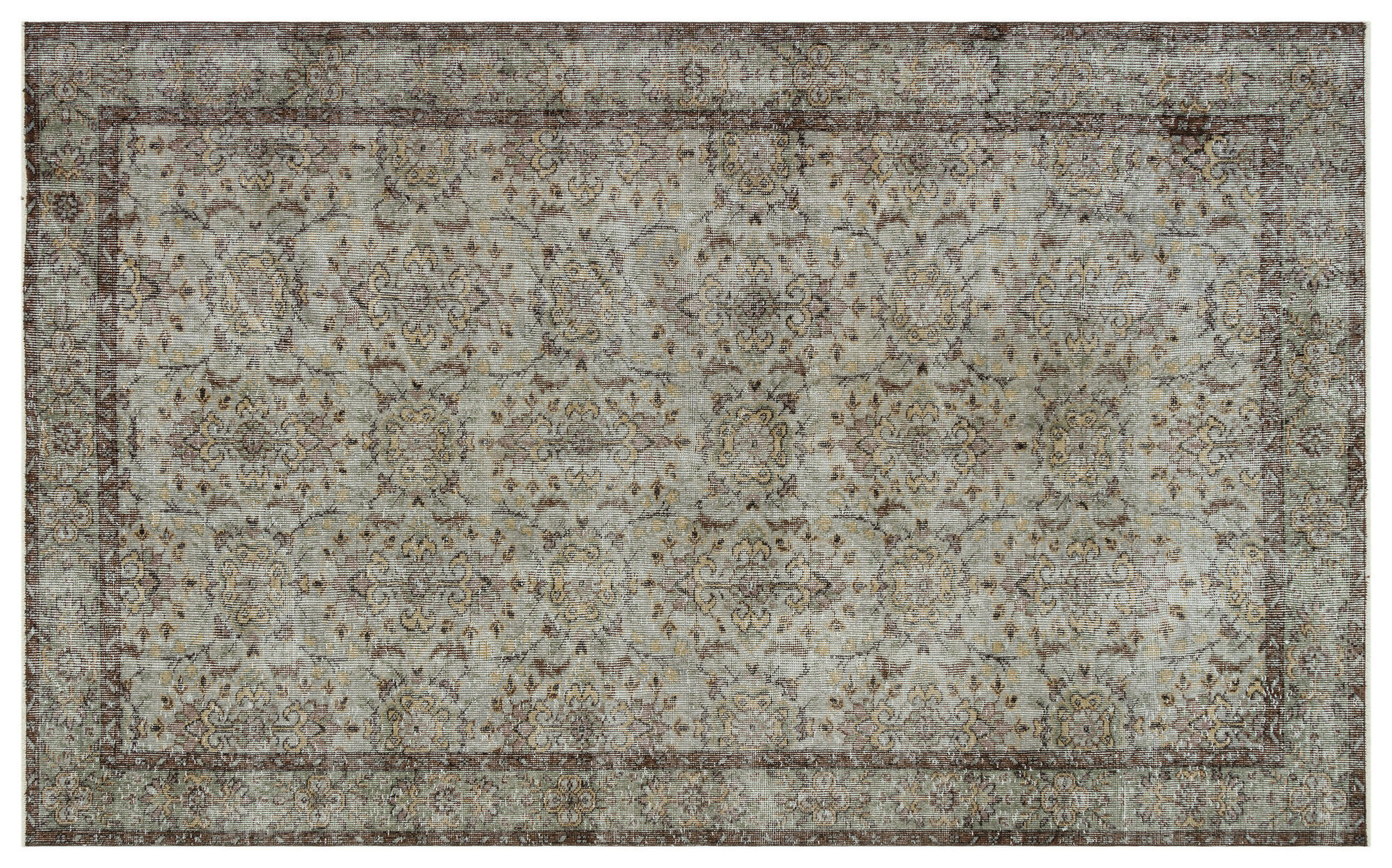 Apex Vintage Halı Gri 34559 174cmx290cm