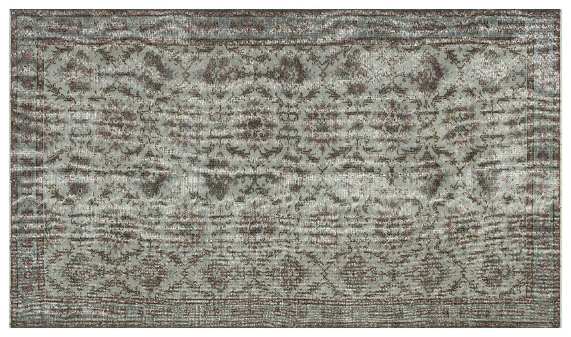 Apex Vintage Halı Gri 34580 161cmx275cm