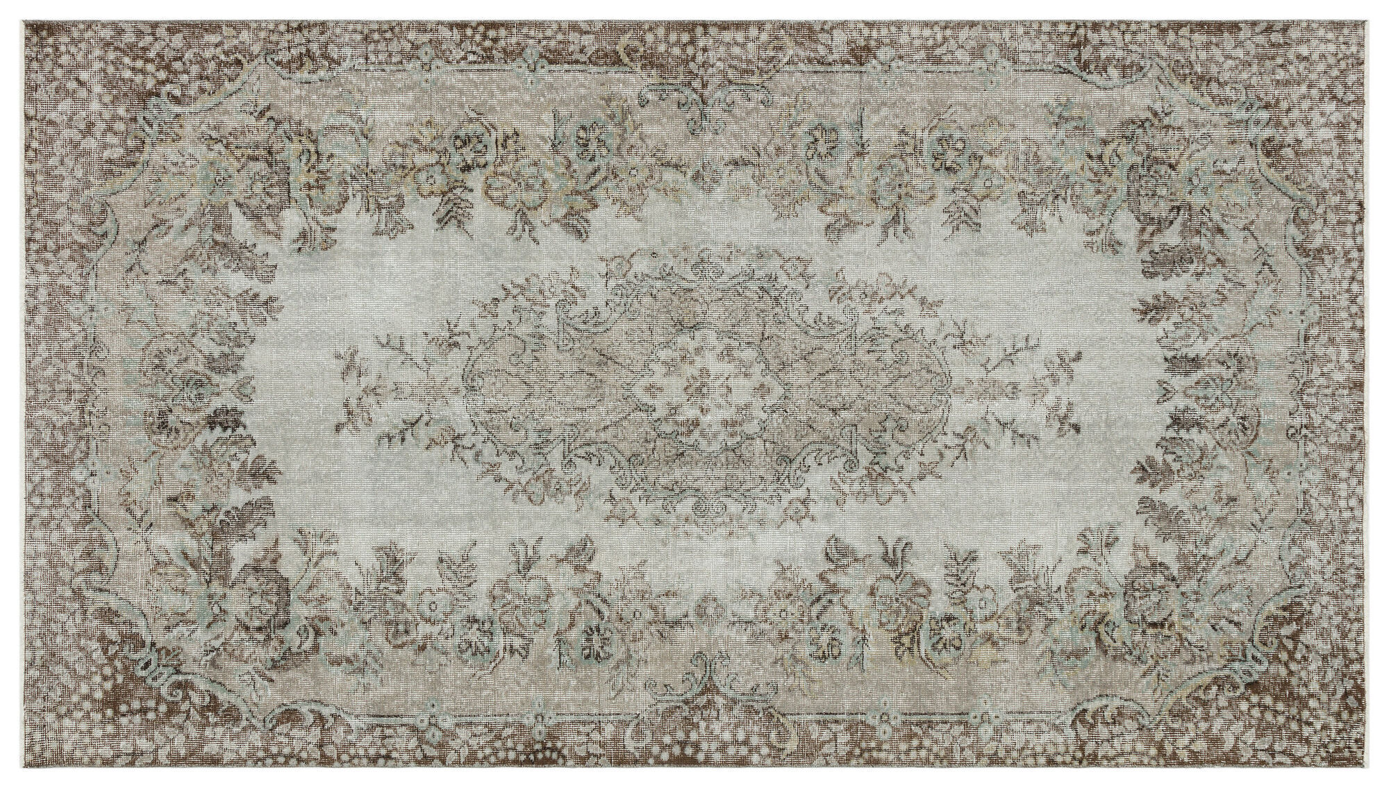 Apex Vintage Halı Gri 35187 174cmx307cm